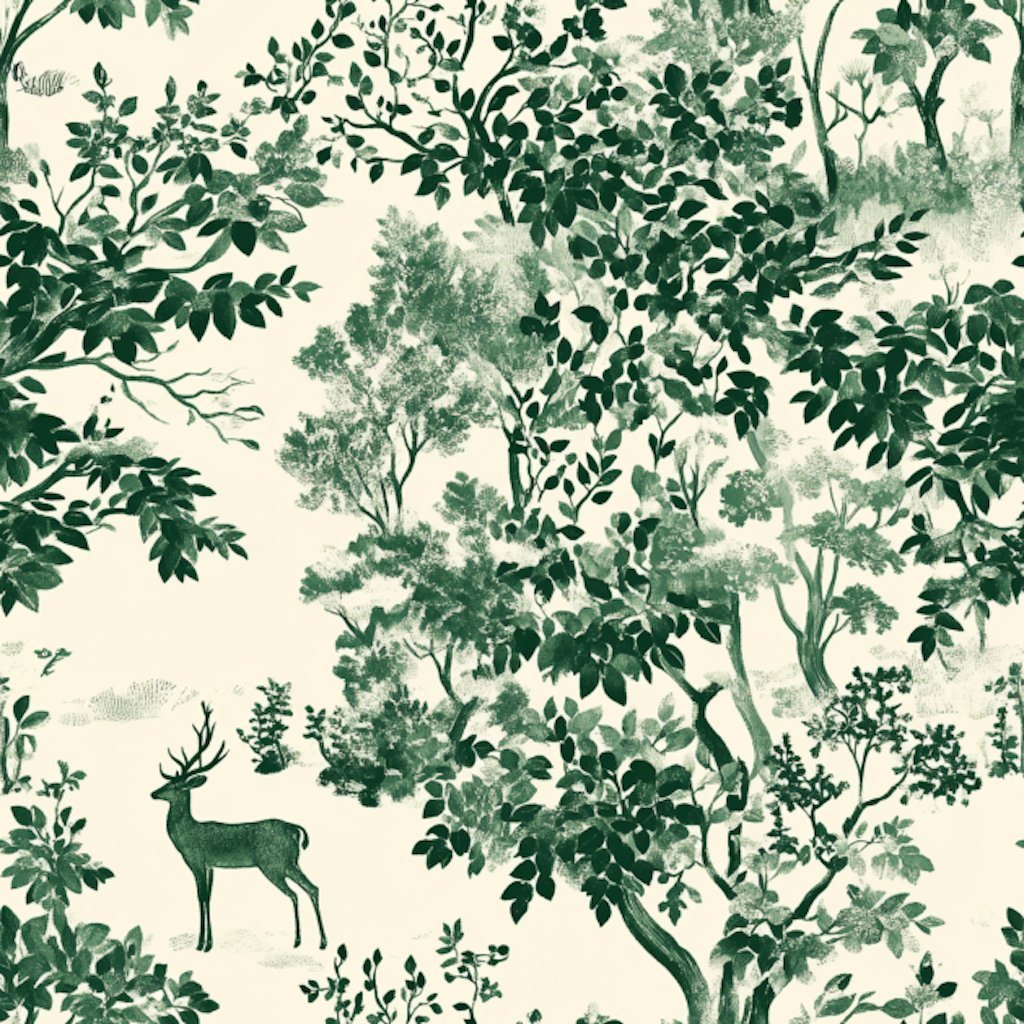 Garden Gathering Wallpaper - Benton Lane Home - Painted Paper