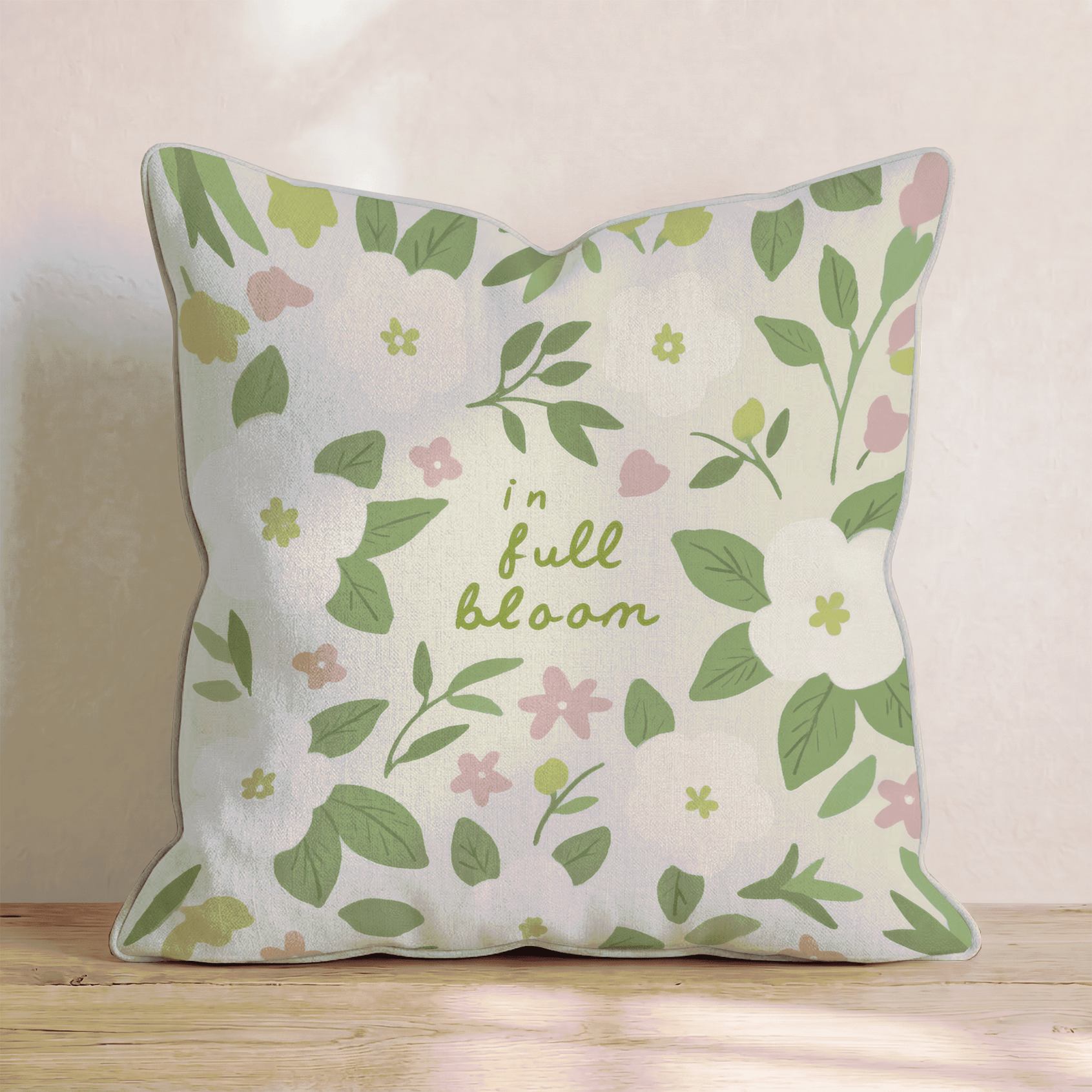 Garden in Bloom Throw Pillow - Benton Lane Home - Hillcroft Home