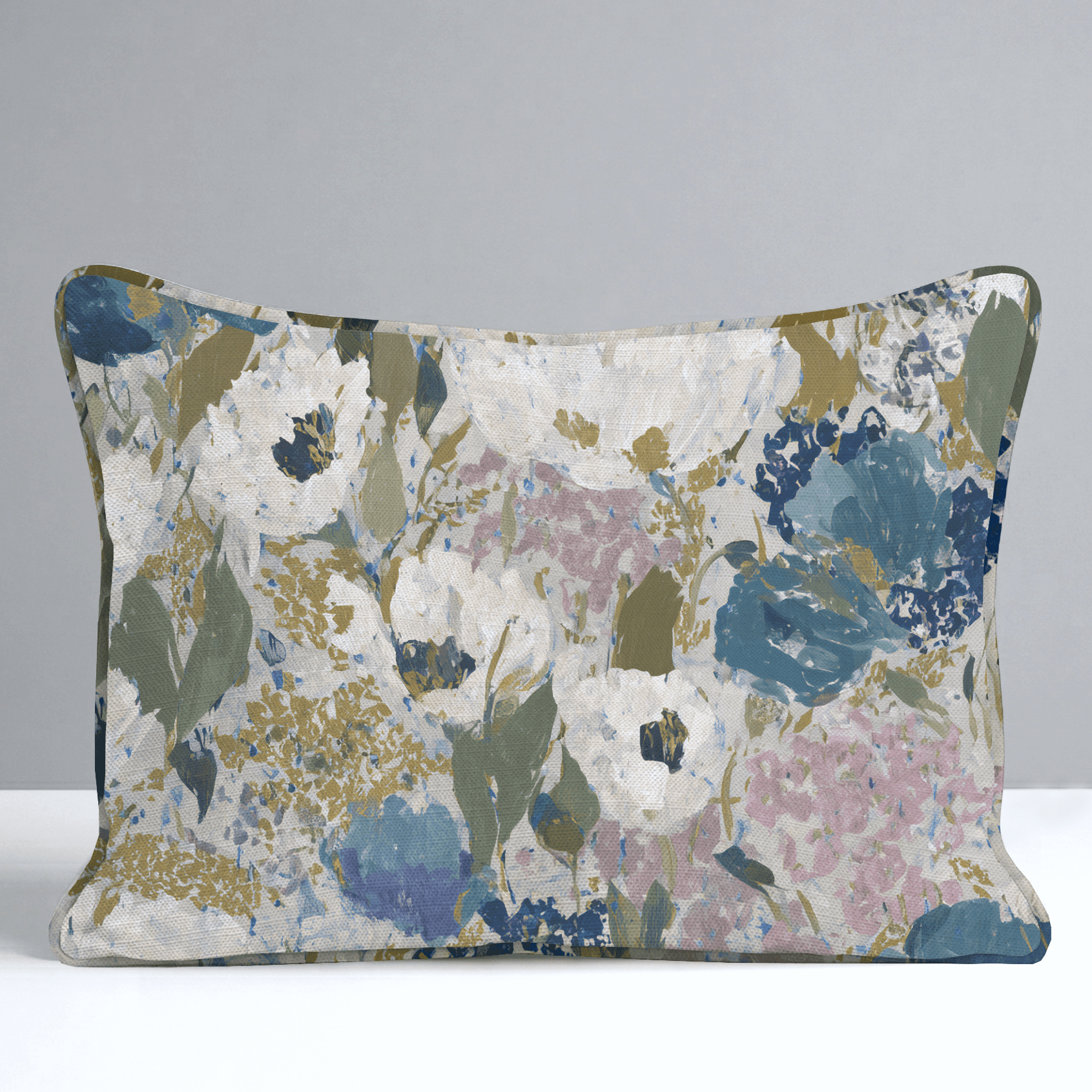 Garden in Motion Throw Pillow - Benton Lane Home - Lemon Park