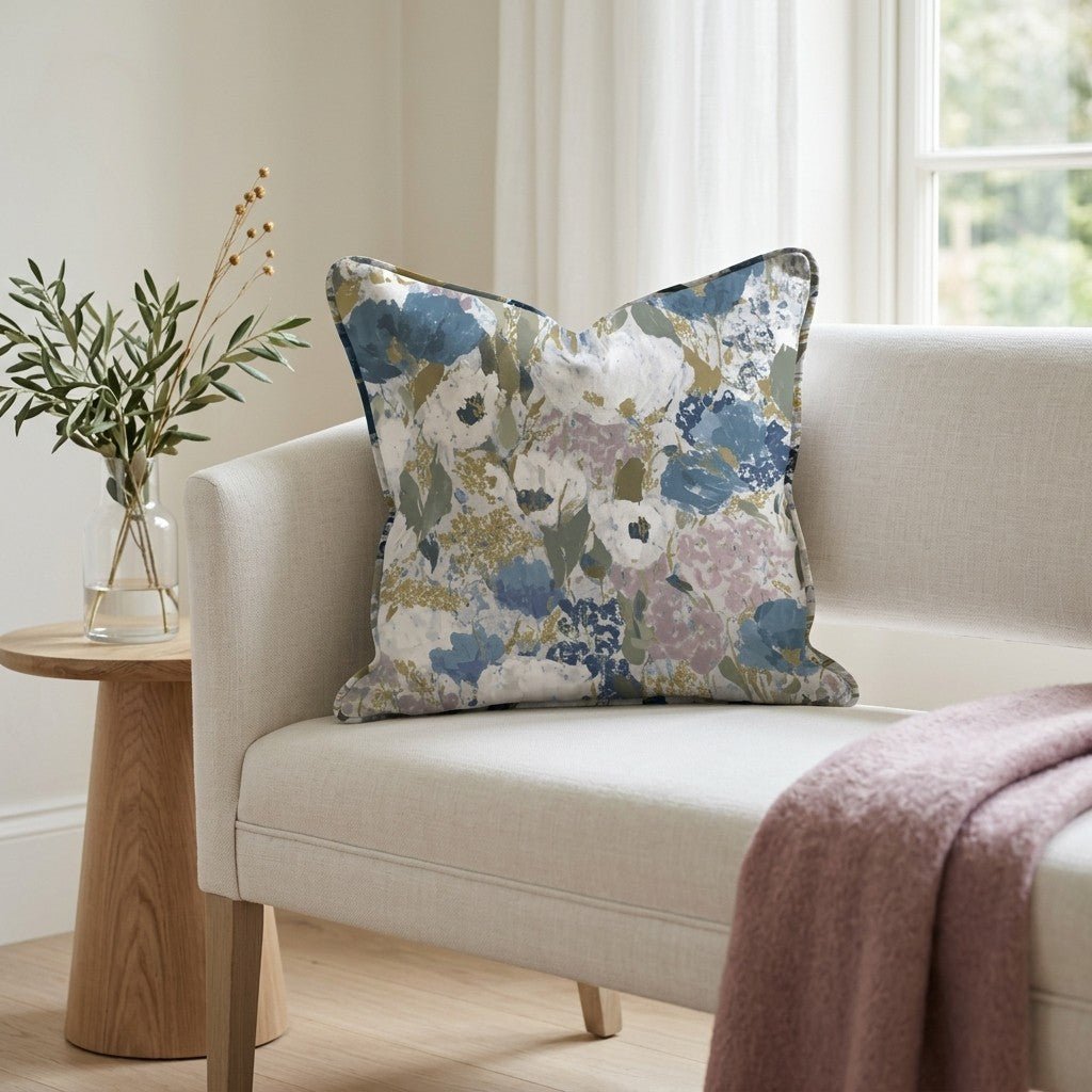 Garden in Motion Throw Pillow - Benton Lane Home - Lemon Park