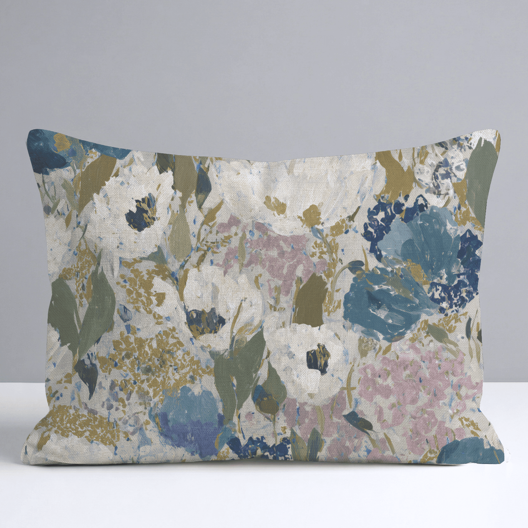 Garden in Motion Throw Pillow - Benton Lane Home - Lemon Park