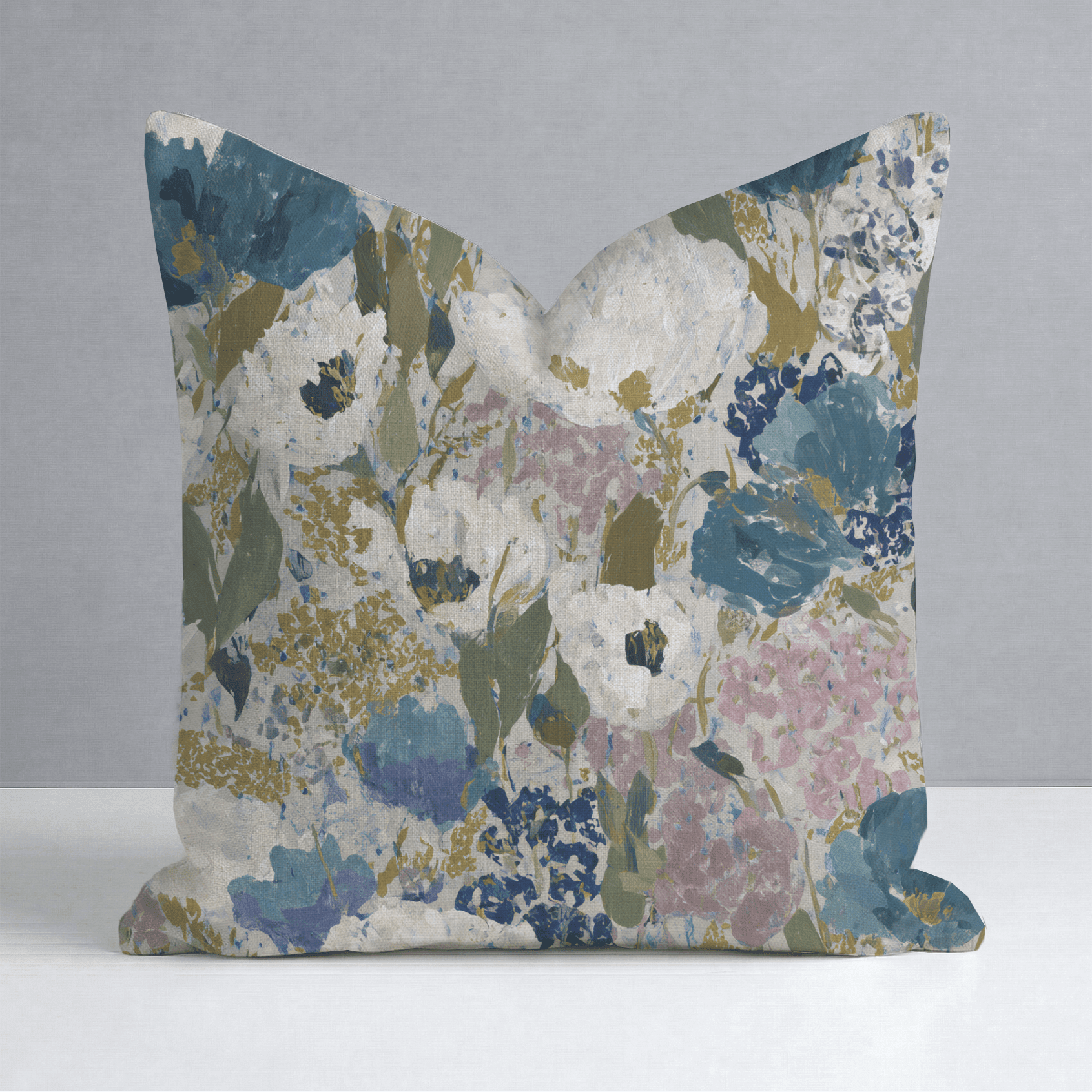Garden in Motion Throw Pillow - Benton Lane Home - Lemon Park