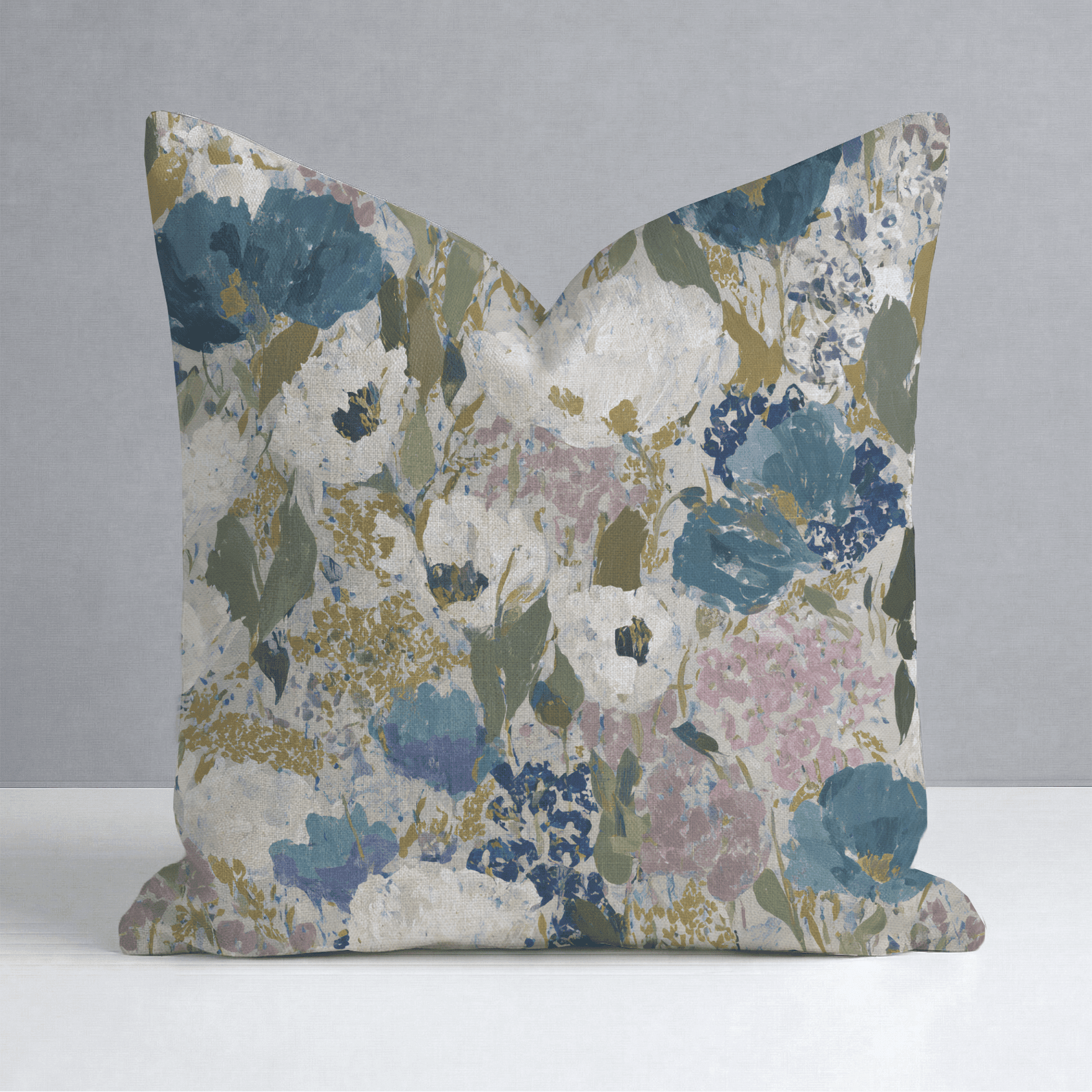 Garden in Motion Throw Pillow - Benton Lane Home - Lemon Park