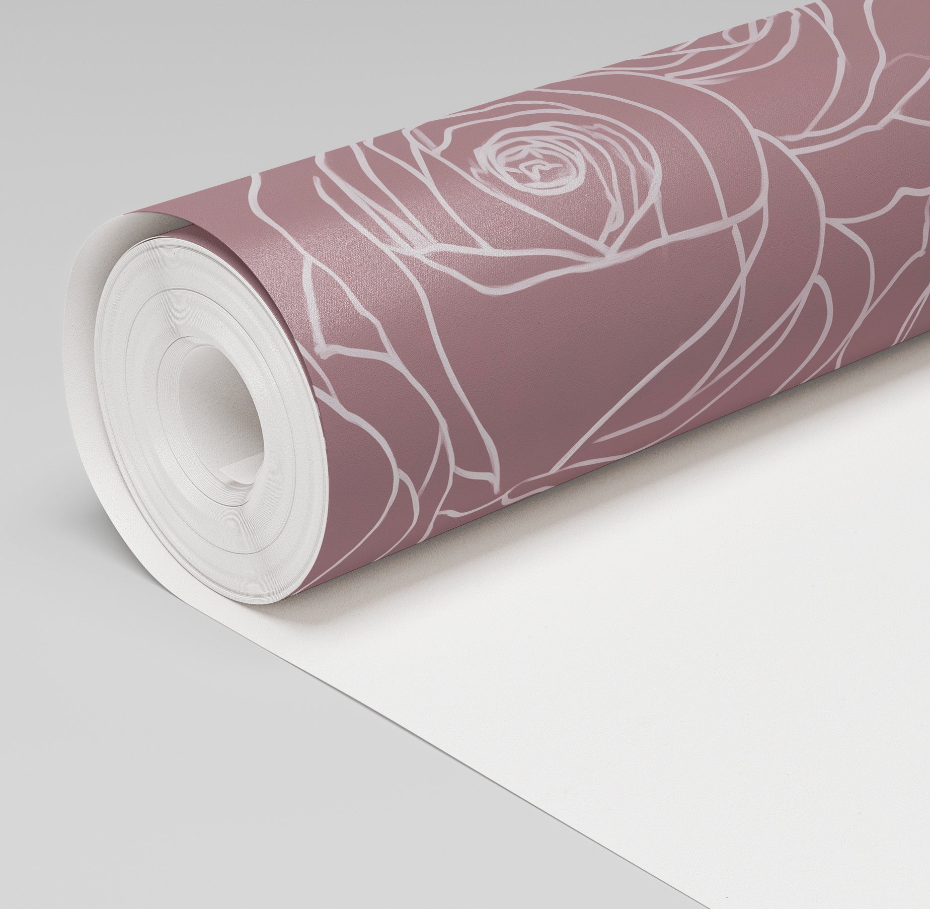 Garden Sketch Wallpaper - Benton Lane Home - Painted Paper