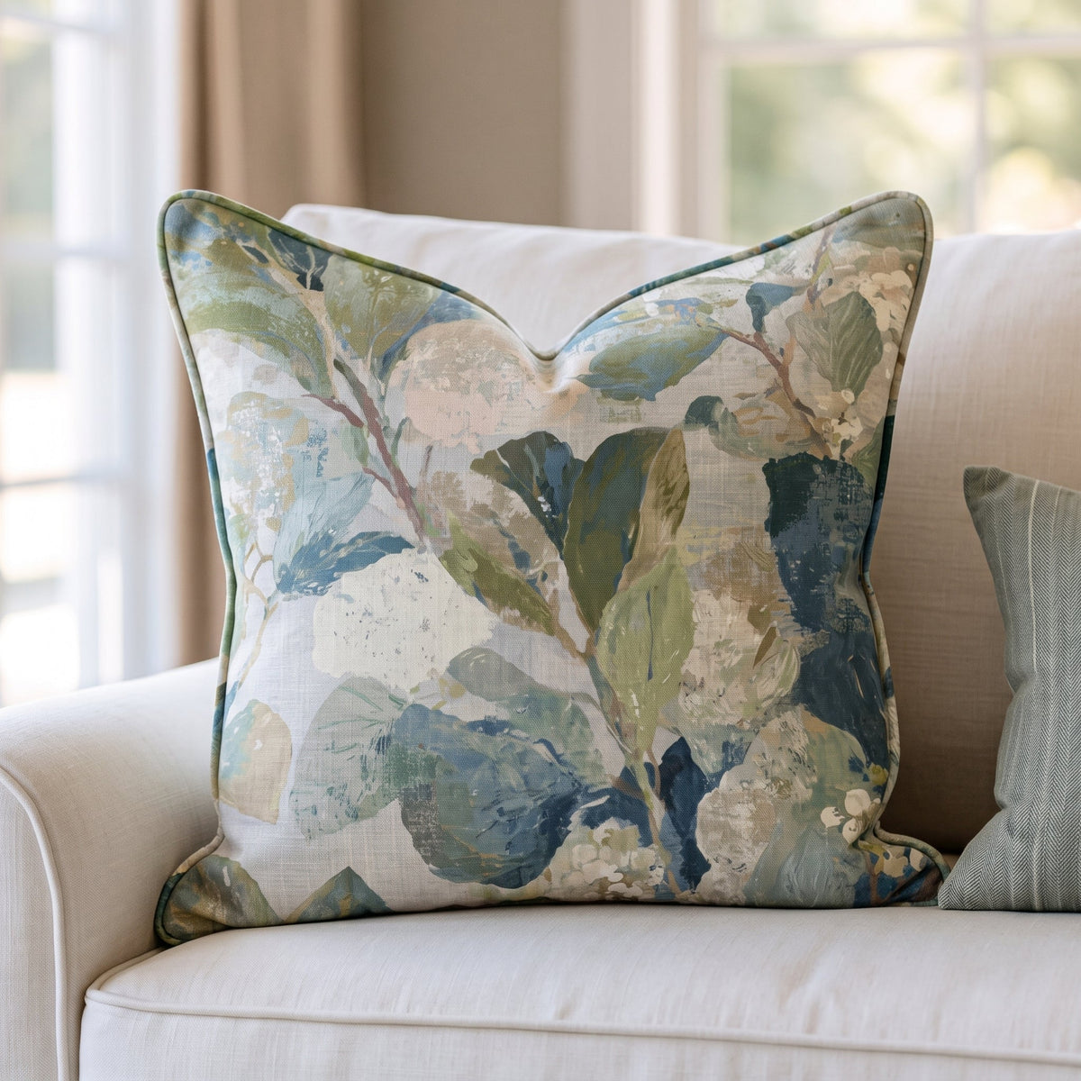 Garden Stroll Throw Pillow - Benton Lane Home - Hillcroft Home