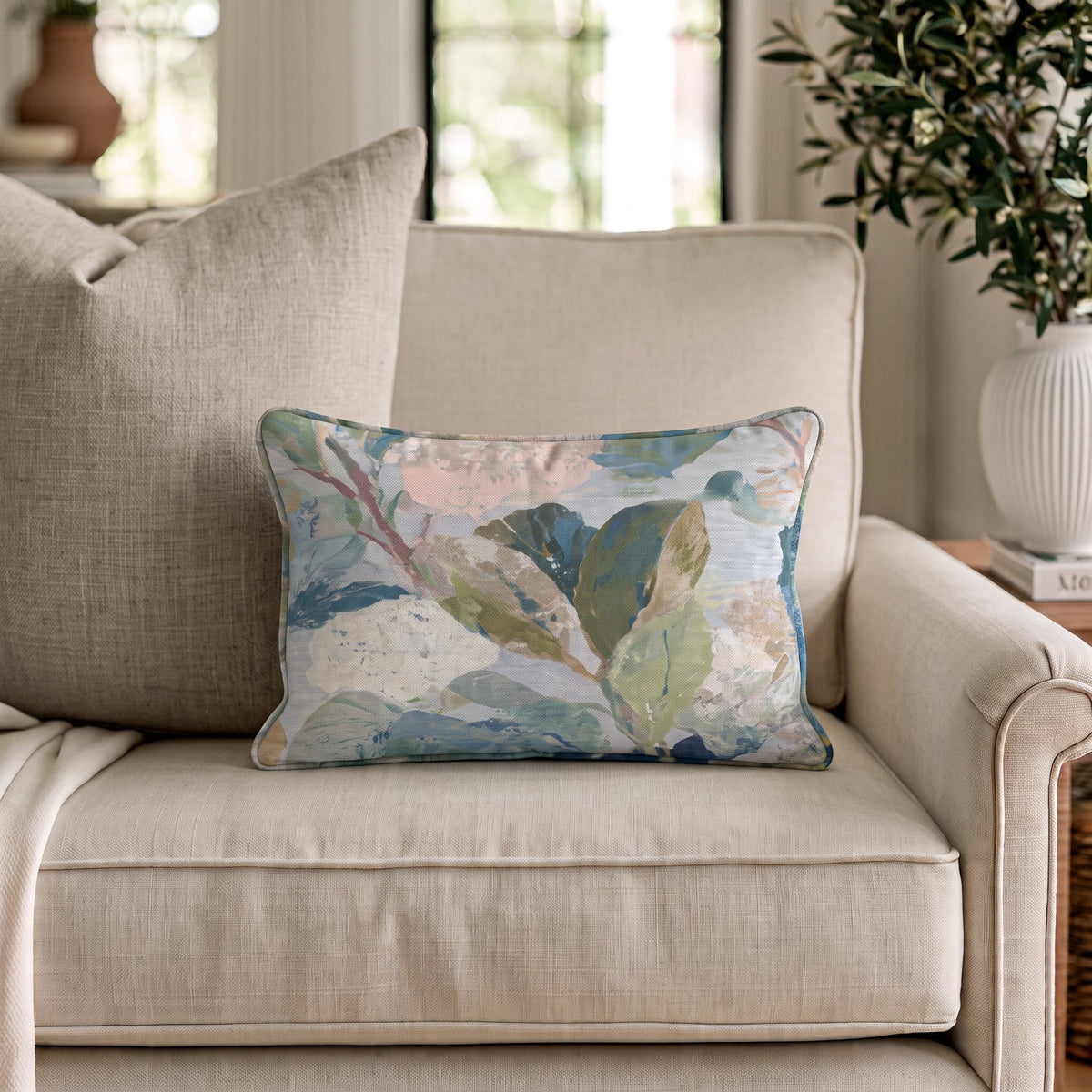 Garden Stroll Throw Pillow - Benton Lane Home - Hillcroft Home