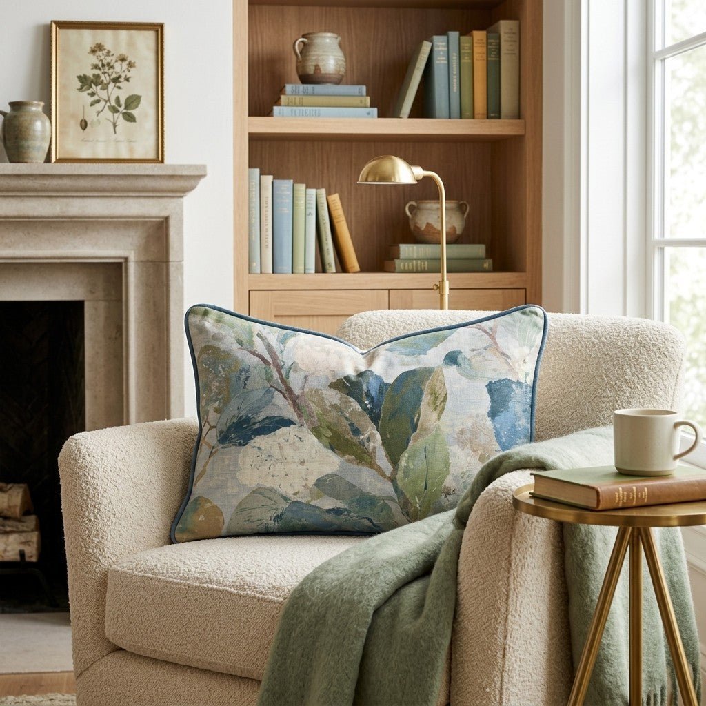 Garden Stroll Throw Pillow - Hillcroft Home