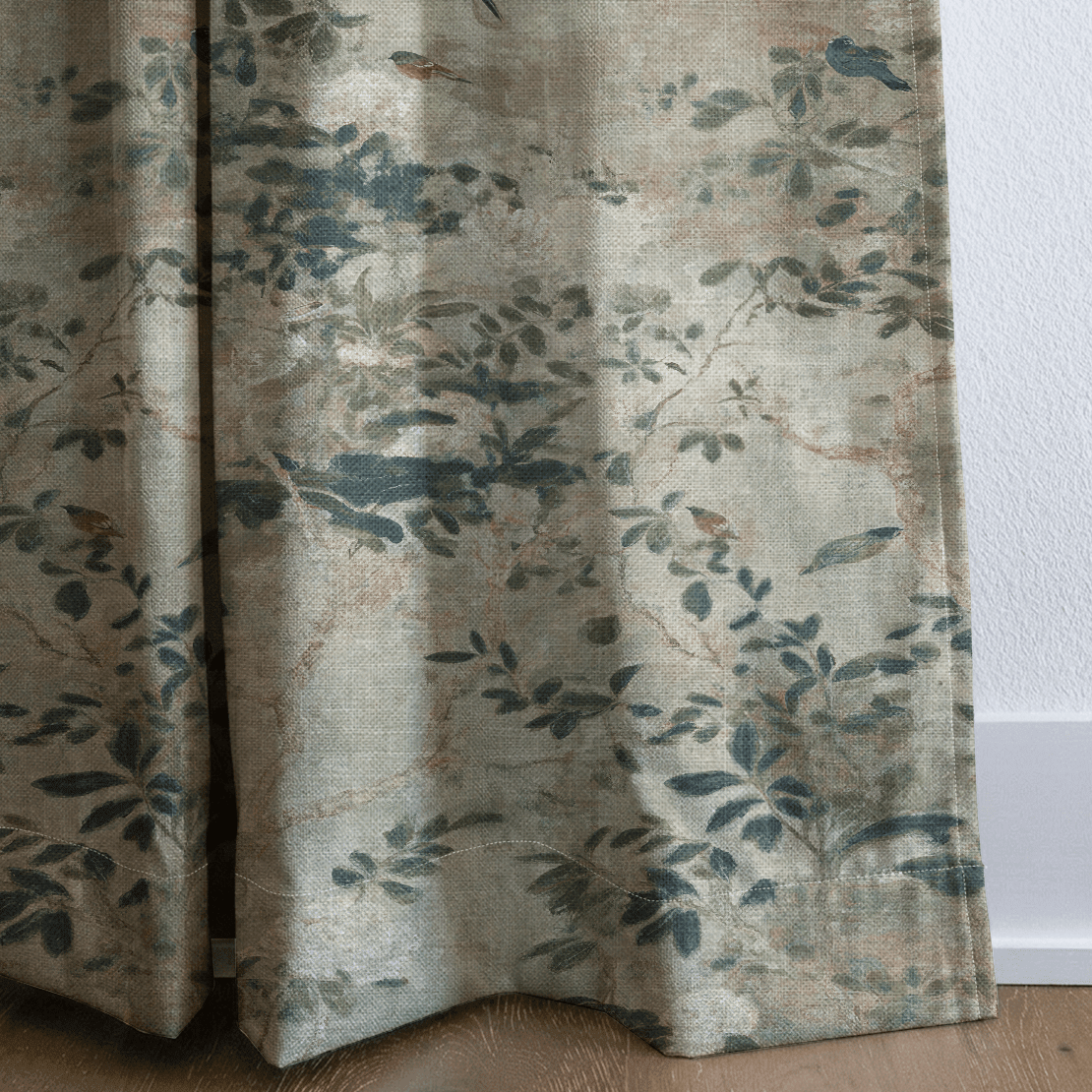 Garden Study - Drapery - Benton Lane Home - Lemon Park