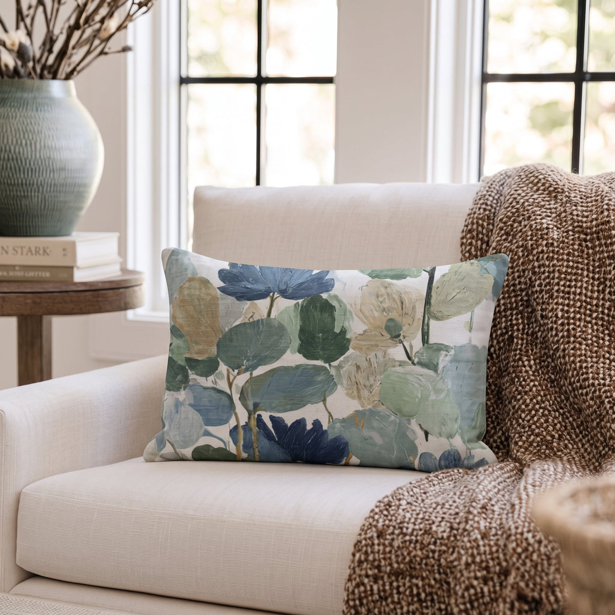 Garden Verse Throw Pillow throw pillow - Hillcroft Home