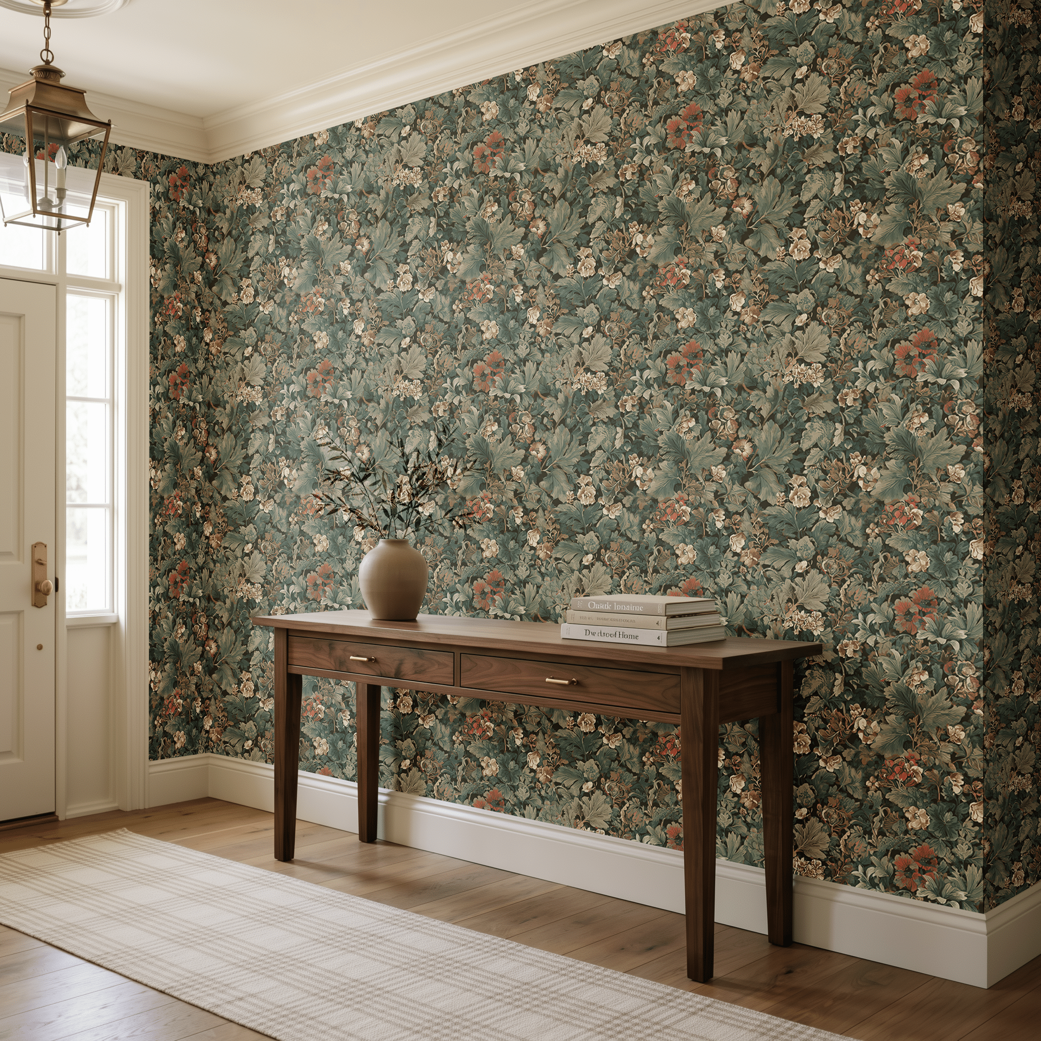Garden Weave Pattern Wallpaper - Benton Lane Home - Painted Paper