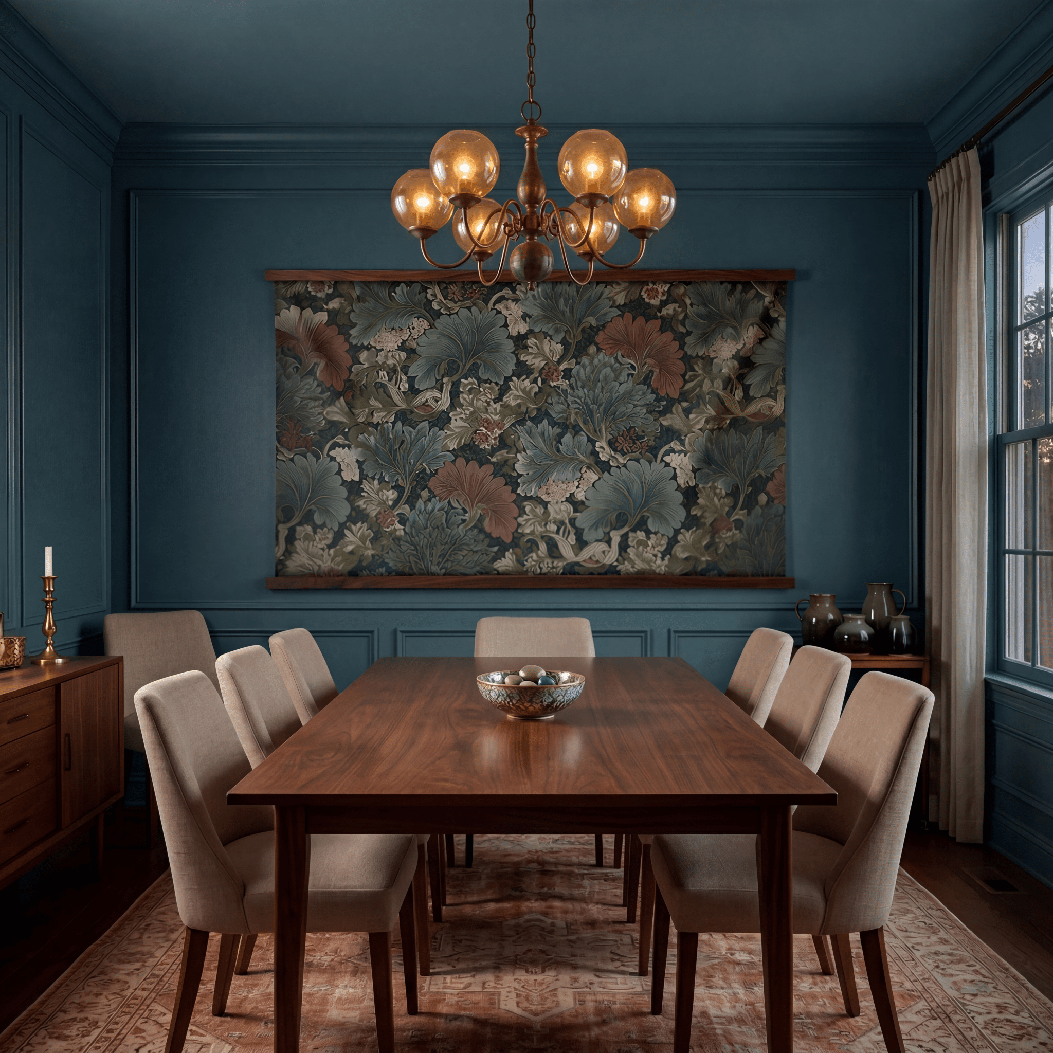 Garden Weave - Tapestry - Benton Lane Home - Painted Paper