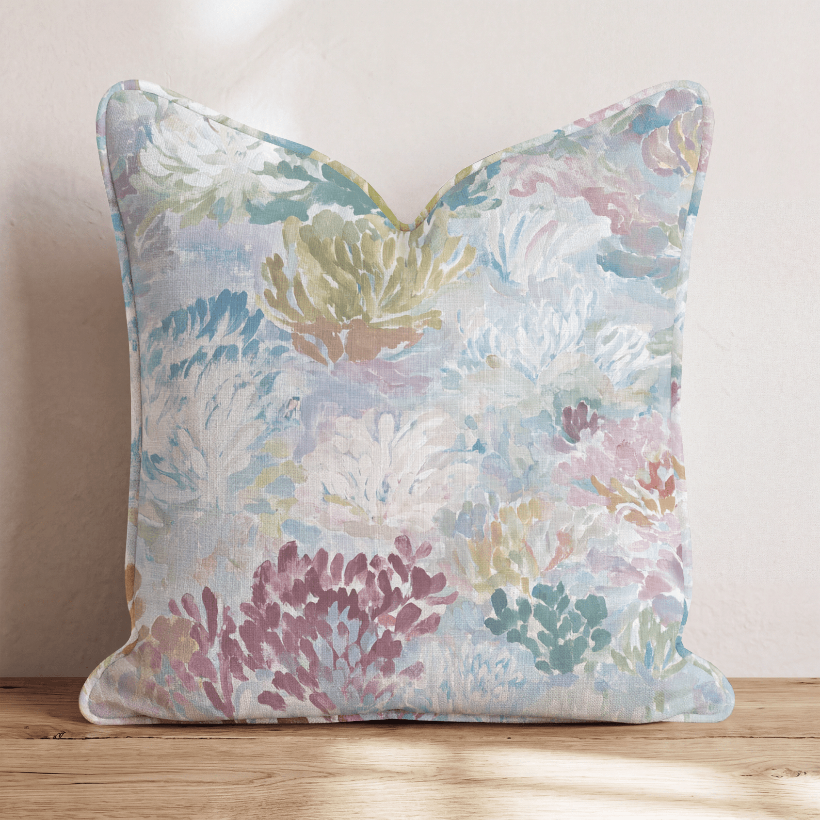 Garden Whisper Throw Pillow - Benton Lane Home - Hillcroft Home