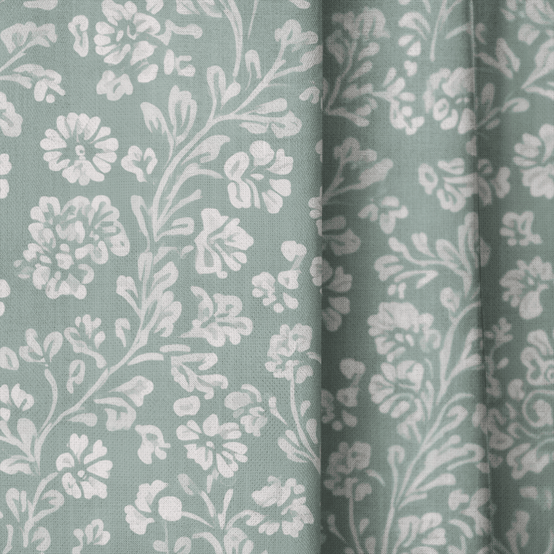 Garden Whispers - Drapery - Benton Lane Home - Lemon Park