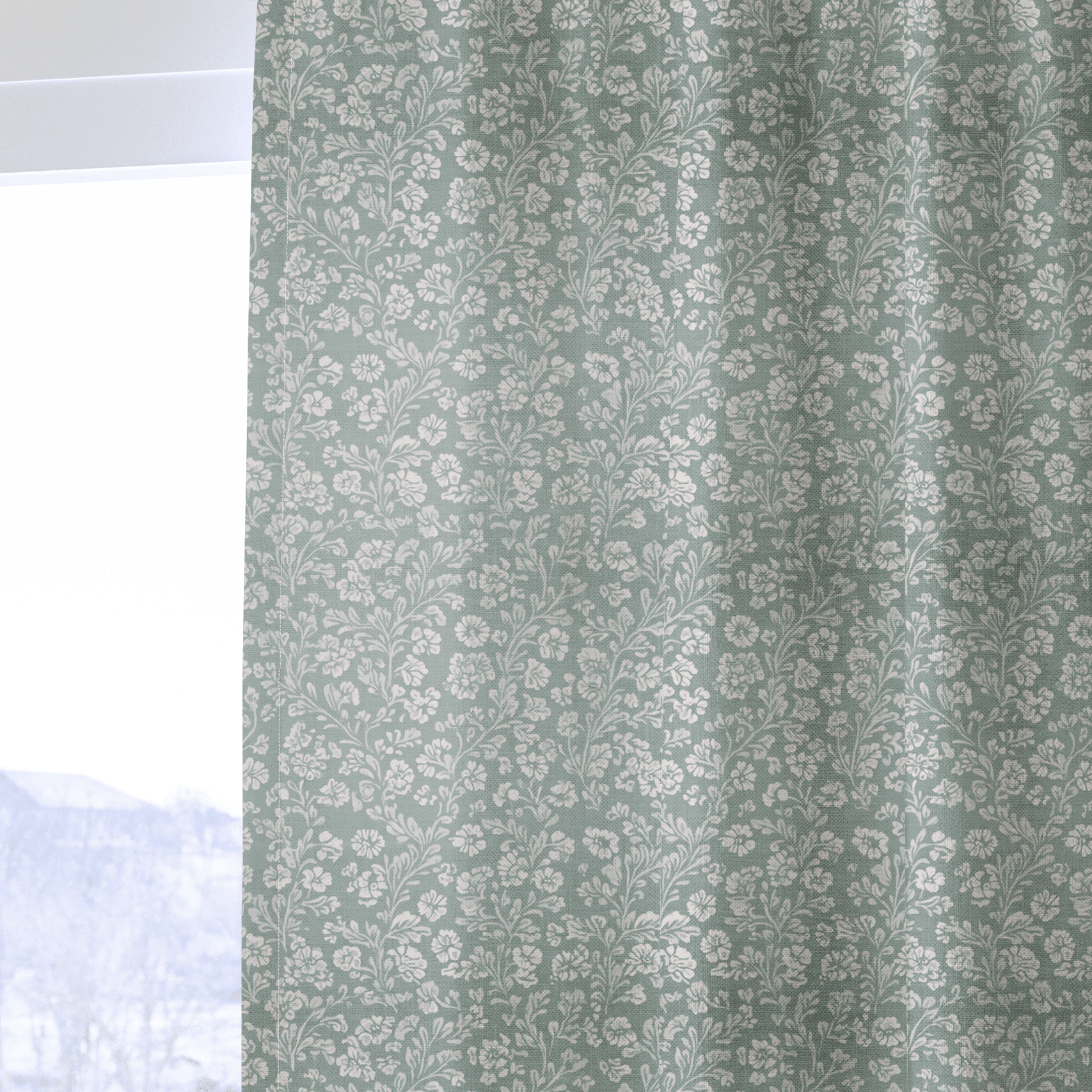 Garden Whispers - Drapery - Benton Lane Home - Lemon Park