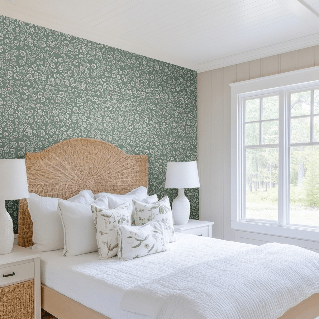 Garden Whispers Wallpaper - Benton Lane Home - Lemon Park