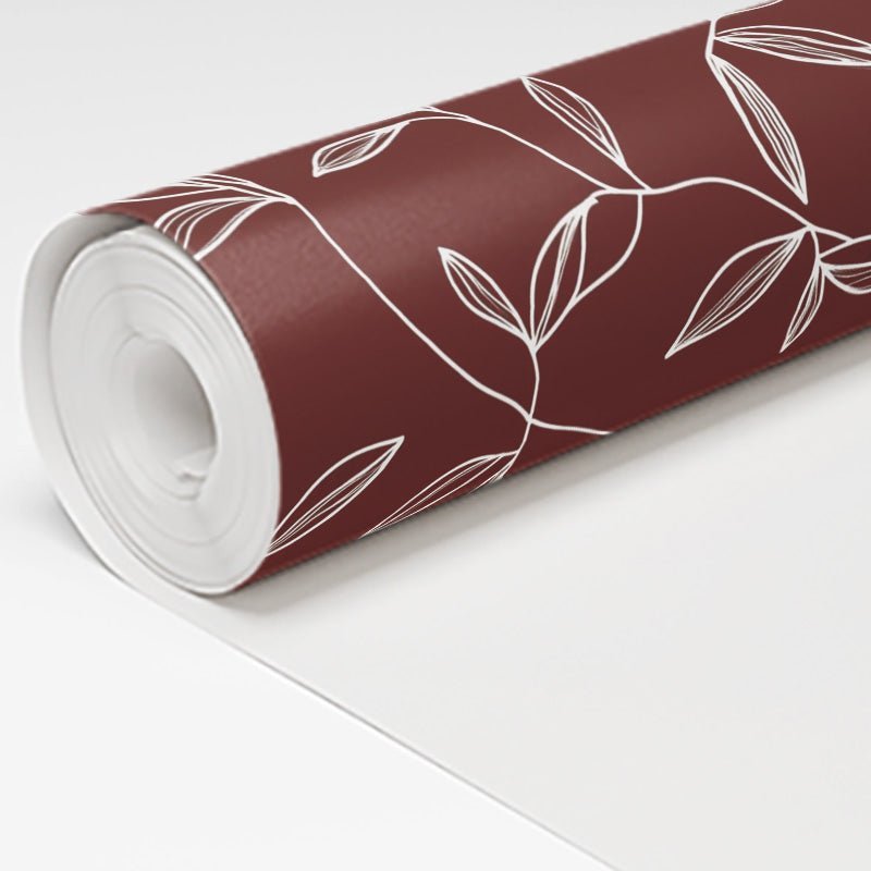 Garnet Whispers - Painted Paper