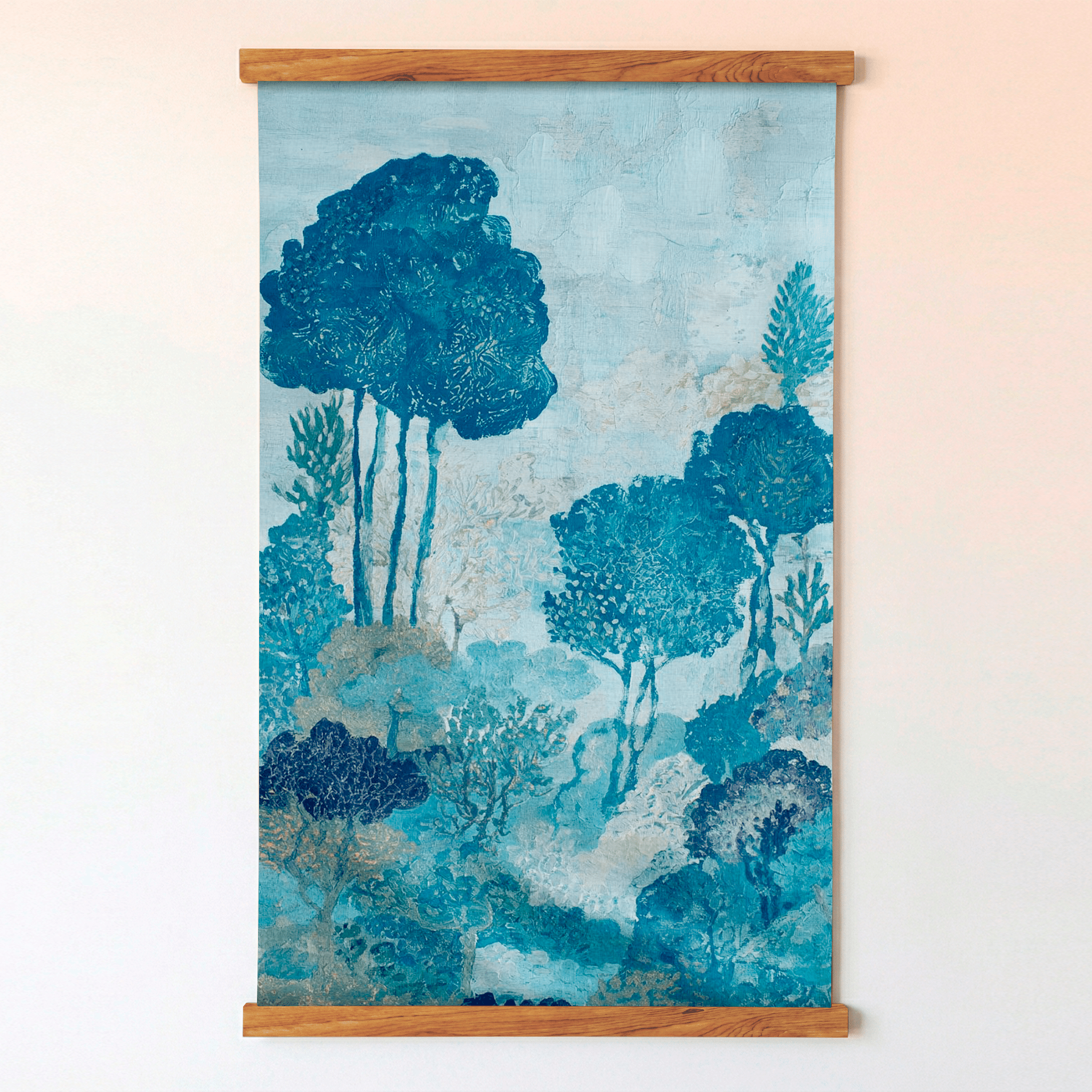 Gathered Grove (Blue) - Tapestry - Benton Lane Home - Lemon Park