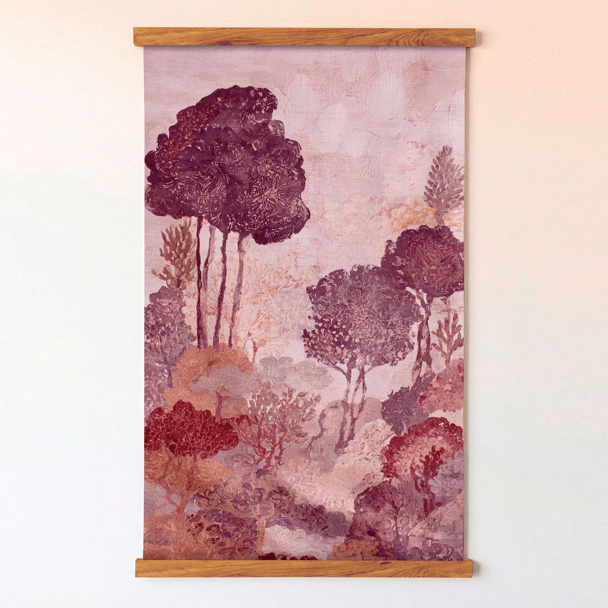 Gathered Grove (Pink) - Tapestry - Benton Lane Home - Lemon Park