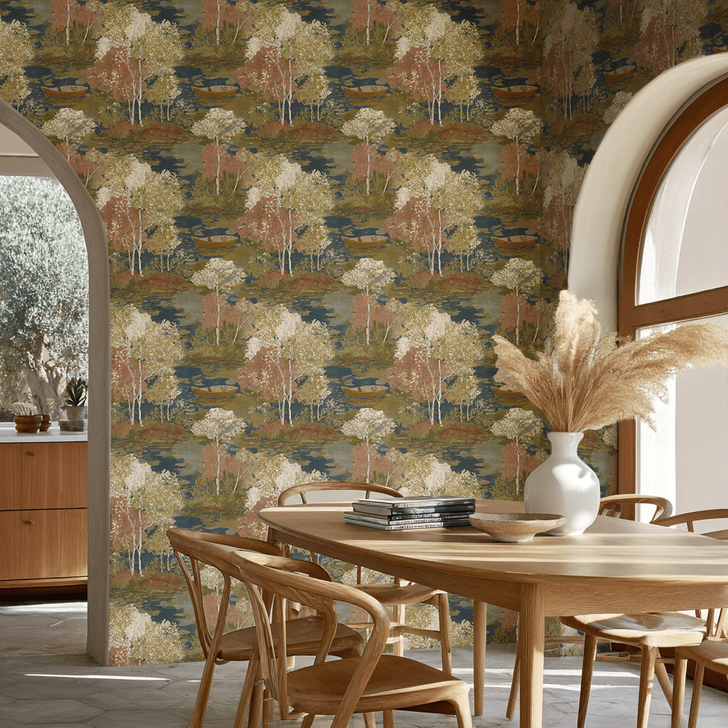 Gentle Country Wallpaper - Benton Lane Home - Lemon Park