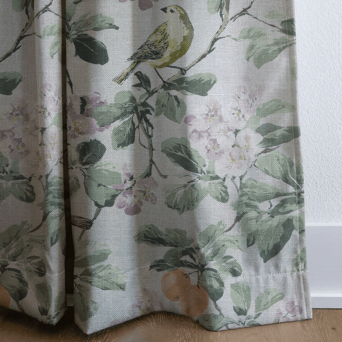 Gentle Songbird - Drapery - Benton Lane Home - Lemon Park