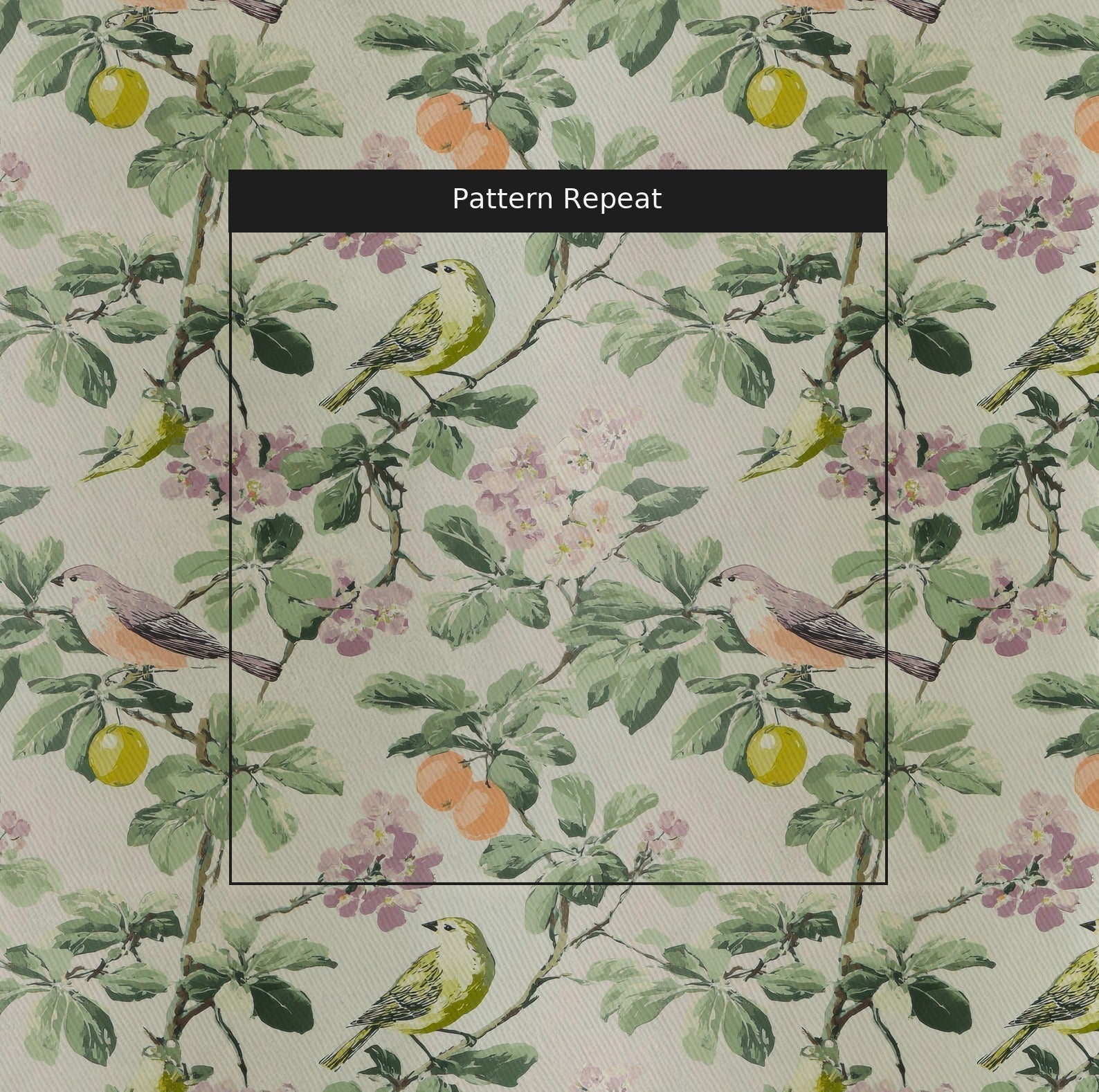 Gentle Songbird - Fabric - Benton Lane Home - Lemon Park