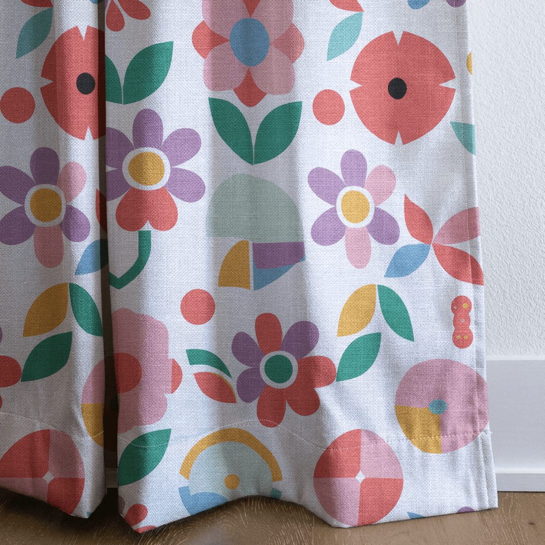 Geoflora - Drapery - Benton Lane Home - Lemon Park