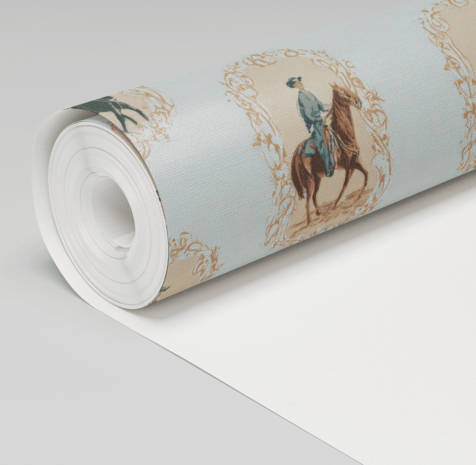 George Faux Grasscloth Wallpaper - Benton Lane Home - Painted Paper