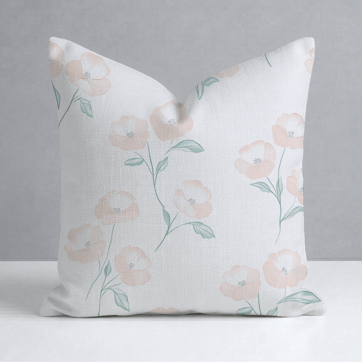 Georgia Peach Throw Pillow - Lemon Park