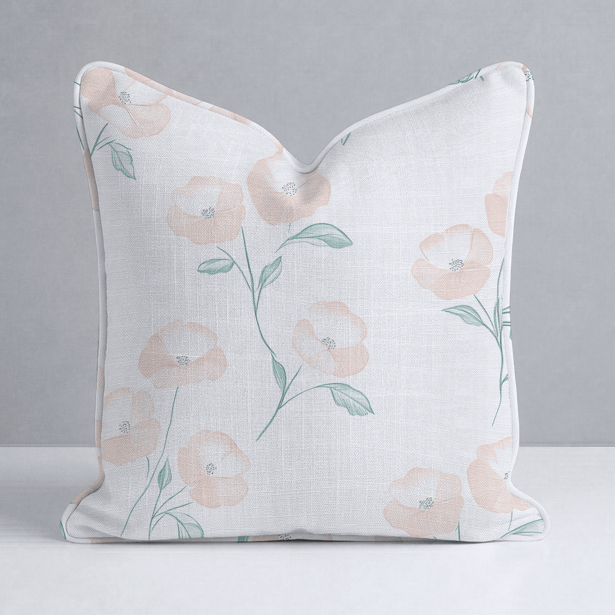 Georgia Peach Throw Pillow - Lemon Park