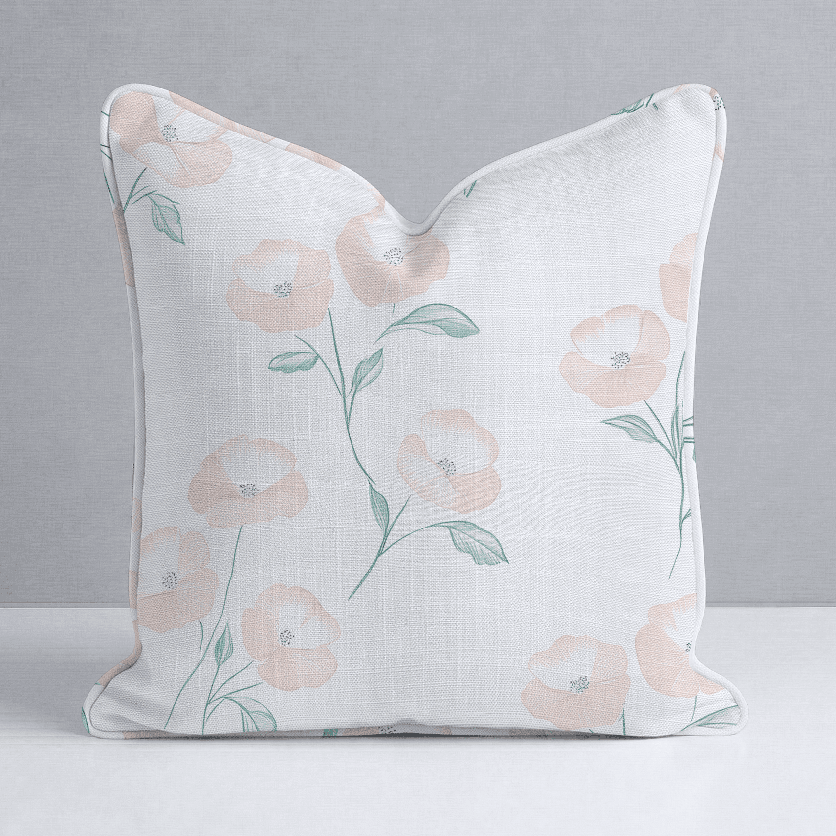Georgia Peach Throw Pillow - Benton Lane Home - Lemon Park