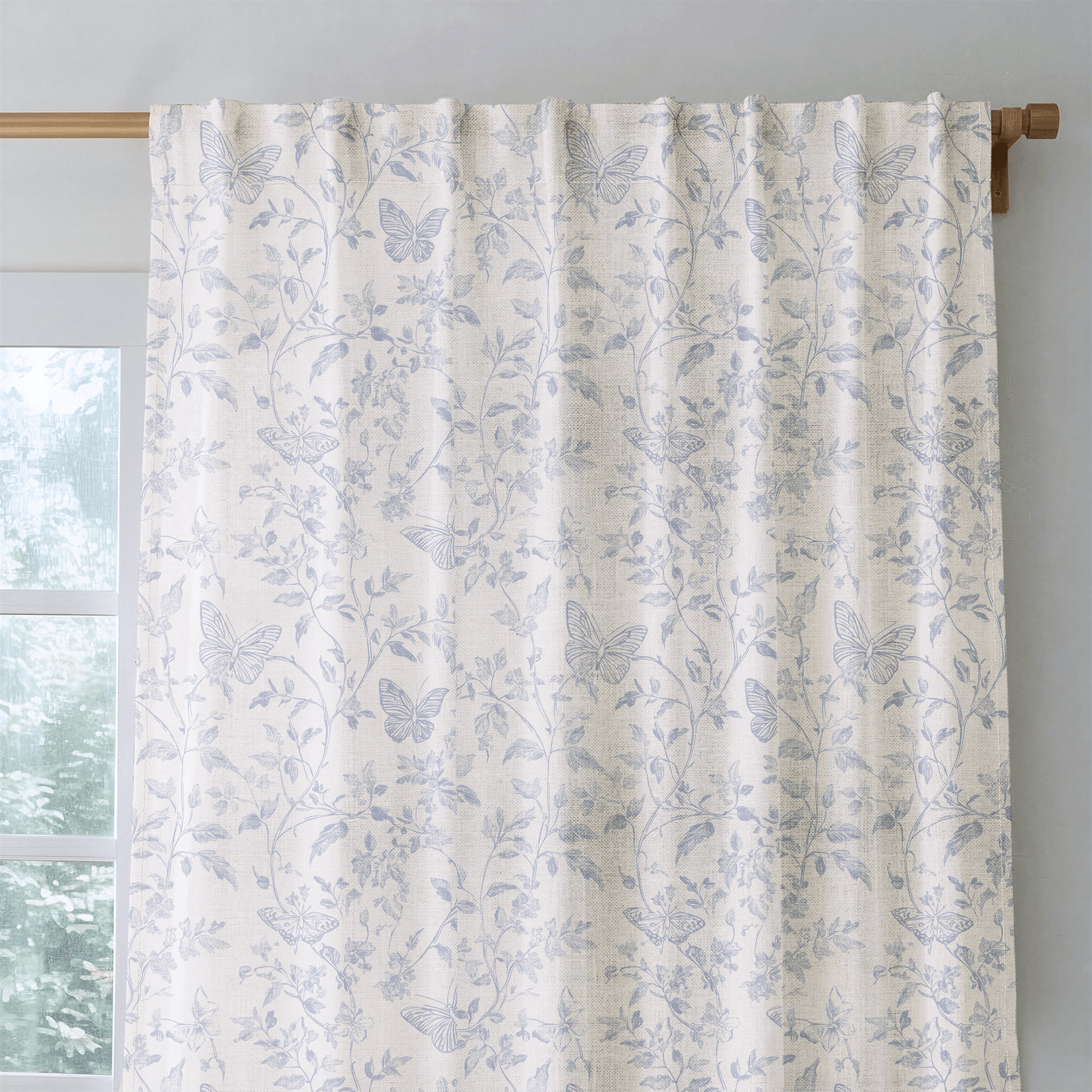 Germantown Blue - Drapery - Benton Lane Home - Lemon Park