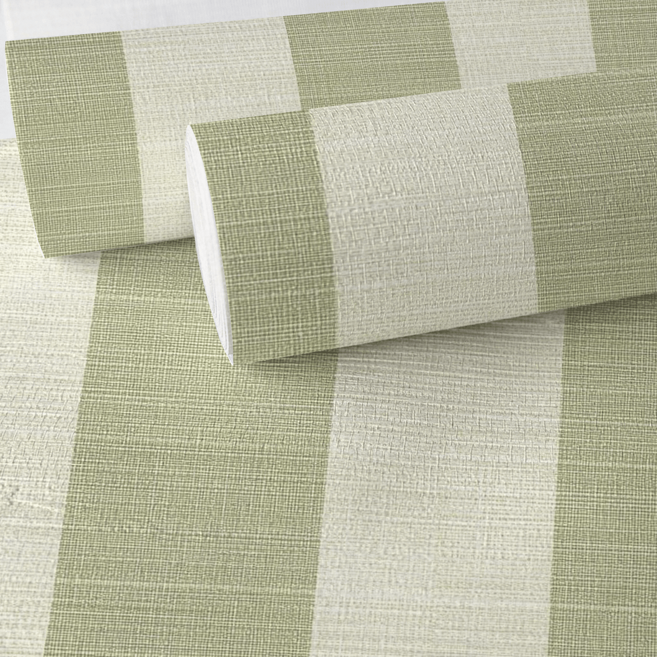 Gertrude Faux Grasscloth Wallpaper - Painted Paper