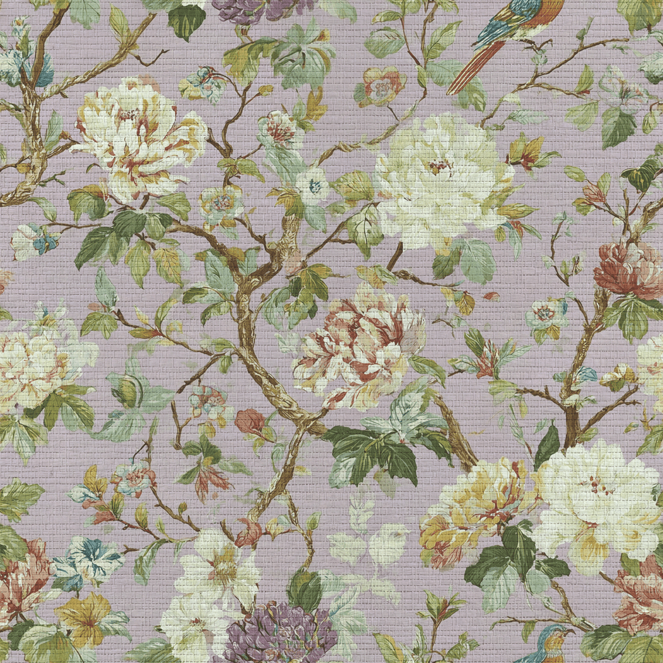 Gianna Faux Grasscloth Wallpaper - Lemon Park