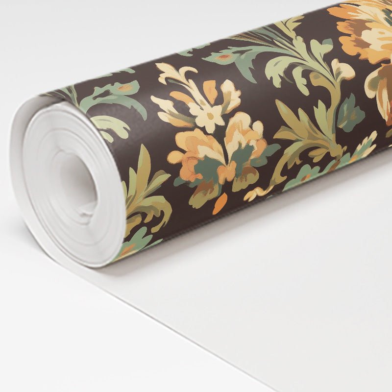 Gilded Sage Wallpaper - Benton Lane Home - Painted Paper