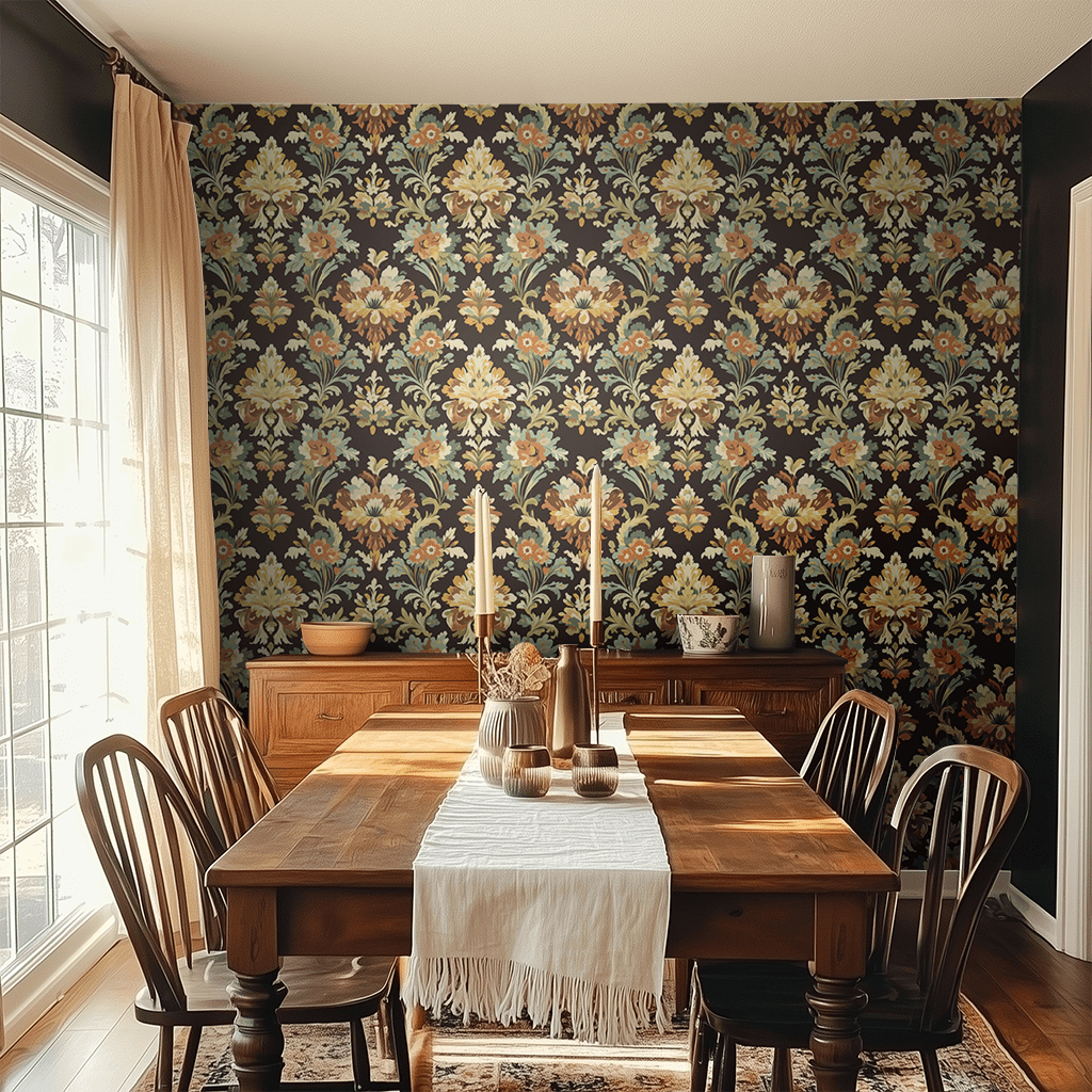 Gilded Sage Wallpaper - Benton Lane Home - Painted Paper