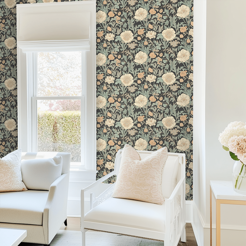 Ginger & Grace Wallpaper - Benton Lane Home - Lemon Park