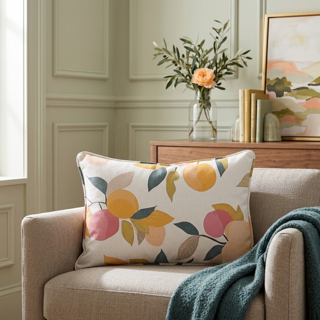 Ginger Throw Pillow - Benton Lane Home - Lemon Park