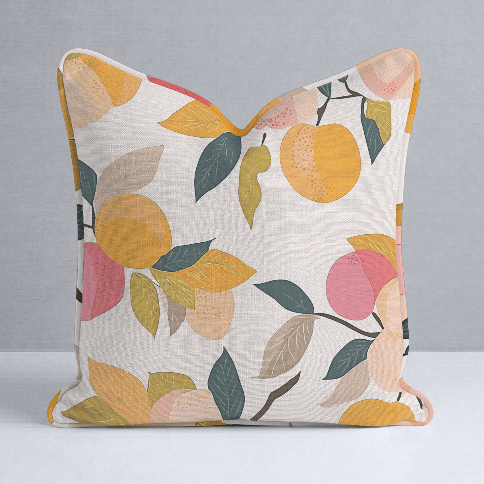 Ginger Throw Pillow - Benton Lane Home - Lemon Park