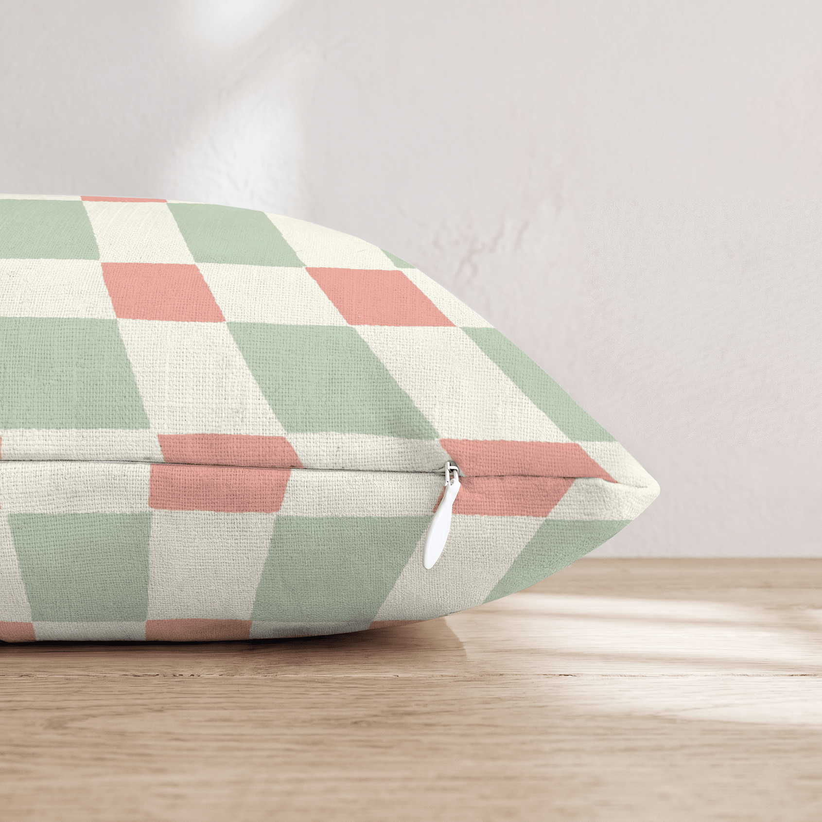 Gingham Baby Throw Pillow - Hillcroft Home