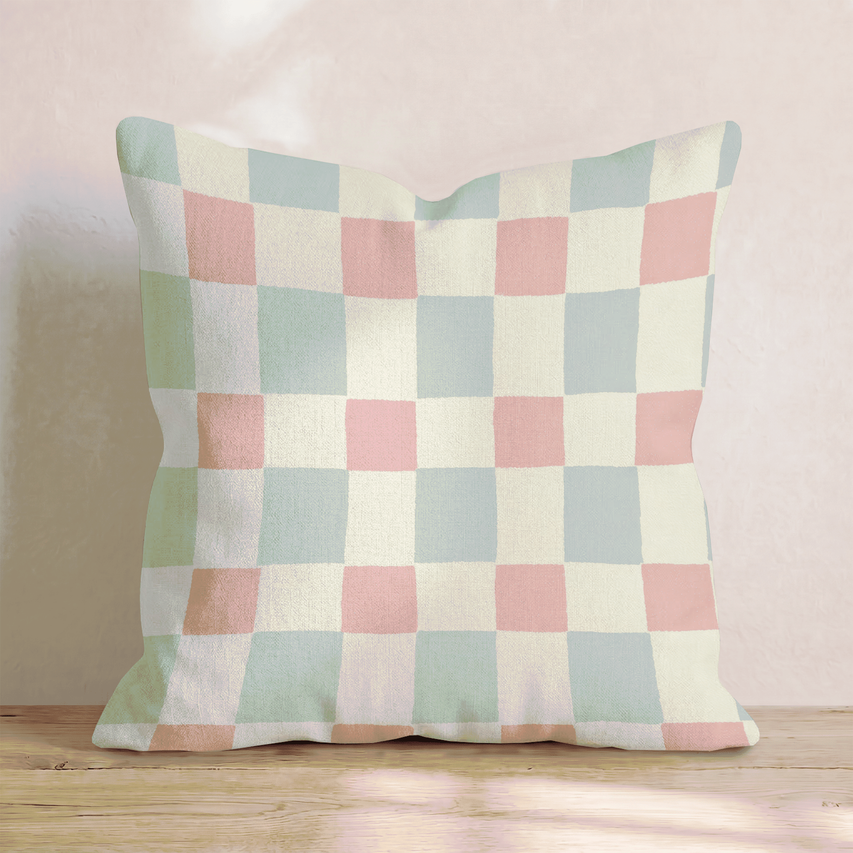 Gingham Baby Throw Pillow - Hillcroft Home