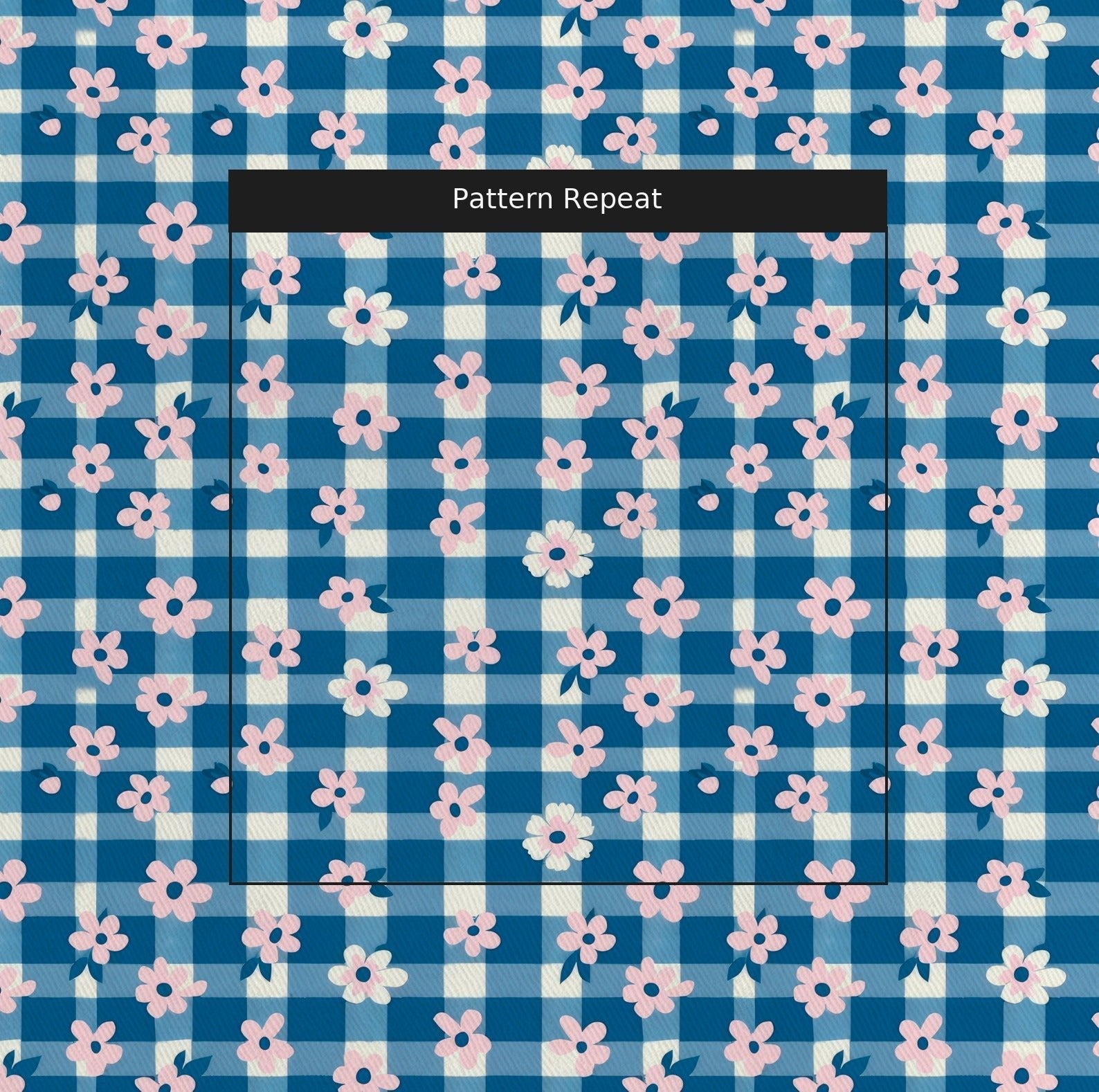 Gingham Garden - Fabric - Lemon Park