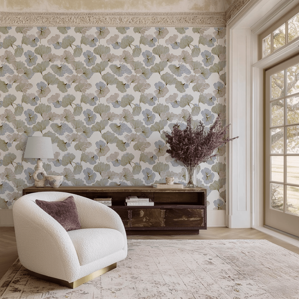 Ginkgo Veil Wallpaper - Lemon Park