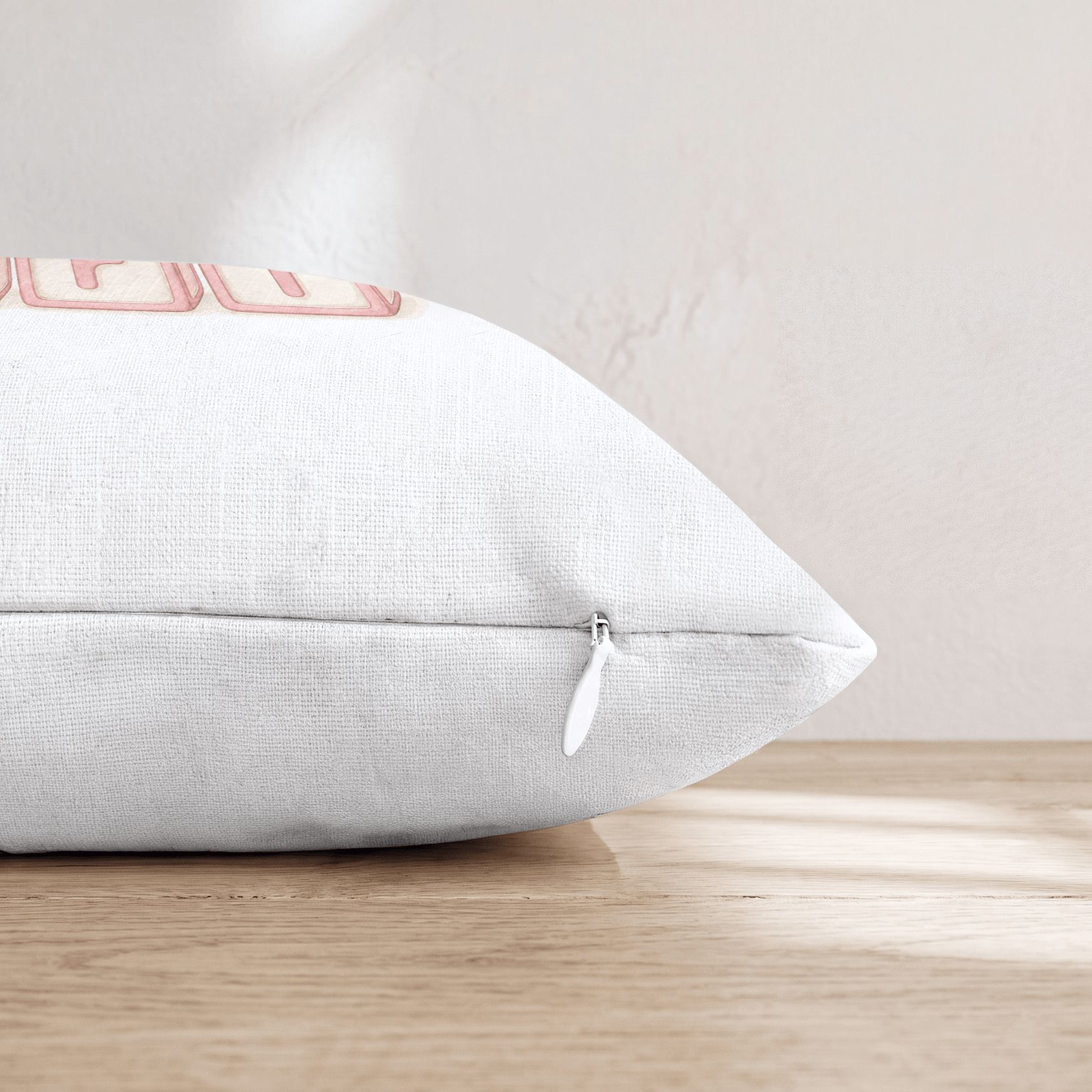Girl Blocks Throw Pillow - Hillcroft Home