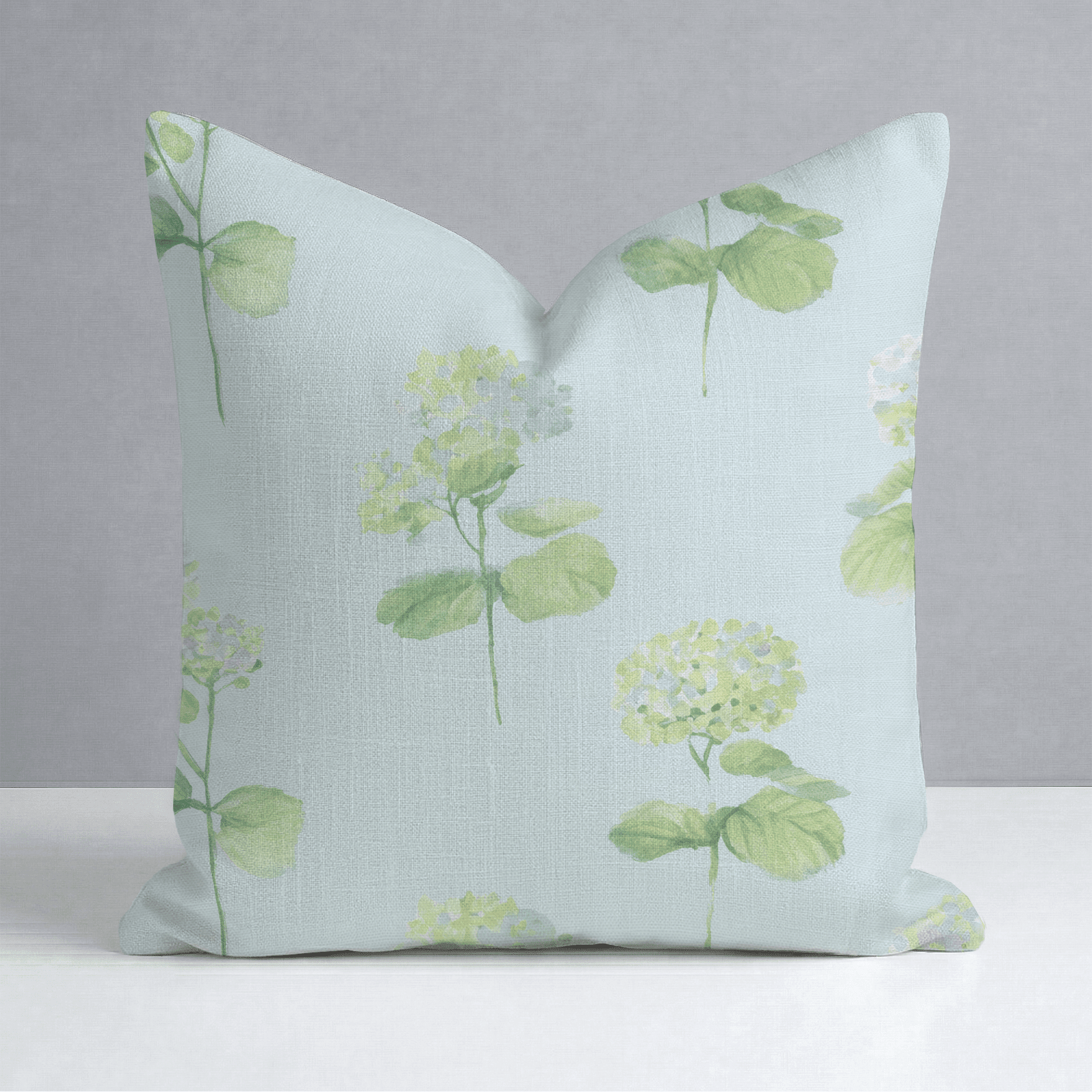 Glacial Ice Flowers Throw Pillow - Benton Lane Home - Lemon Park