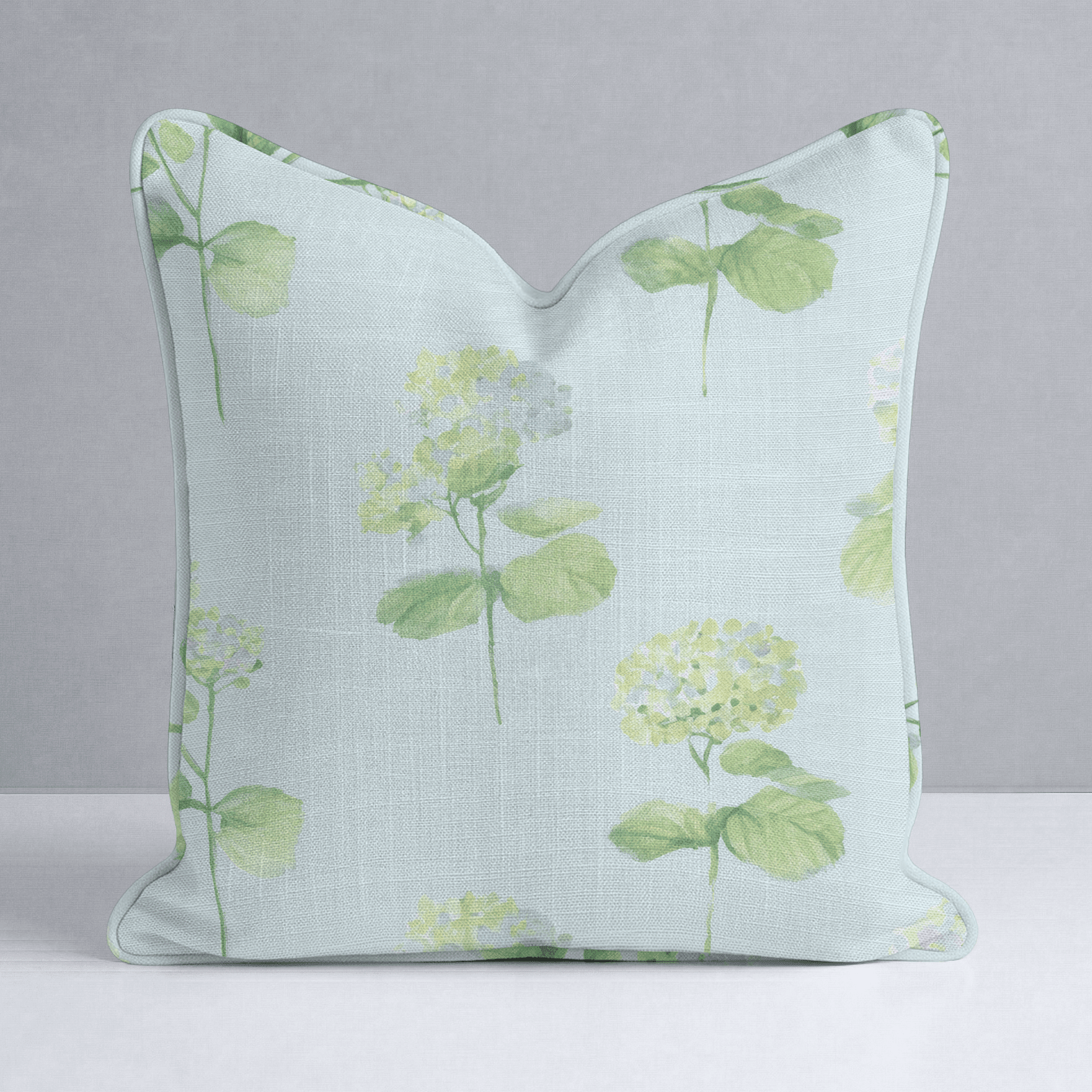 Glacial Ice Flowers Throw Pillow - Benton Lane Home - Lemon Park