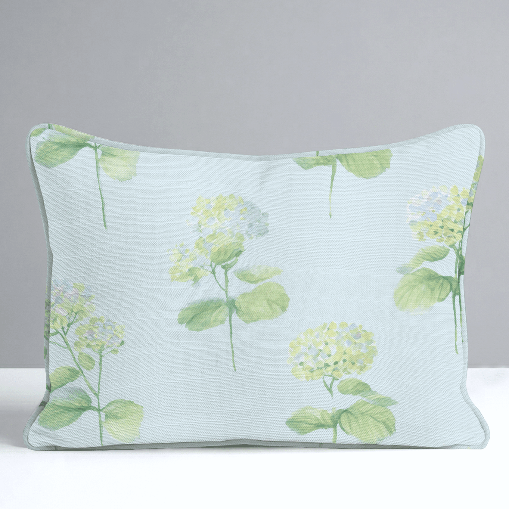Glacial Ice Flowers Throw Pillow - Benton Lane Home - Lemon Park