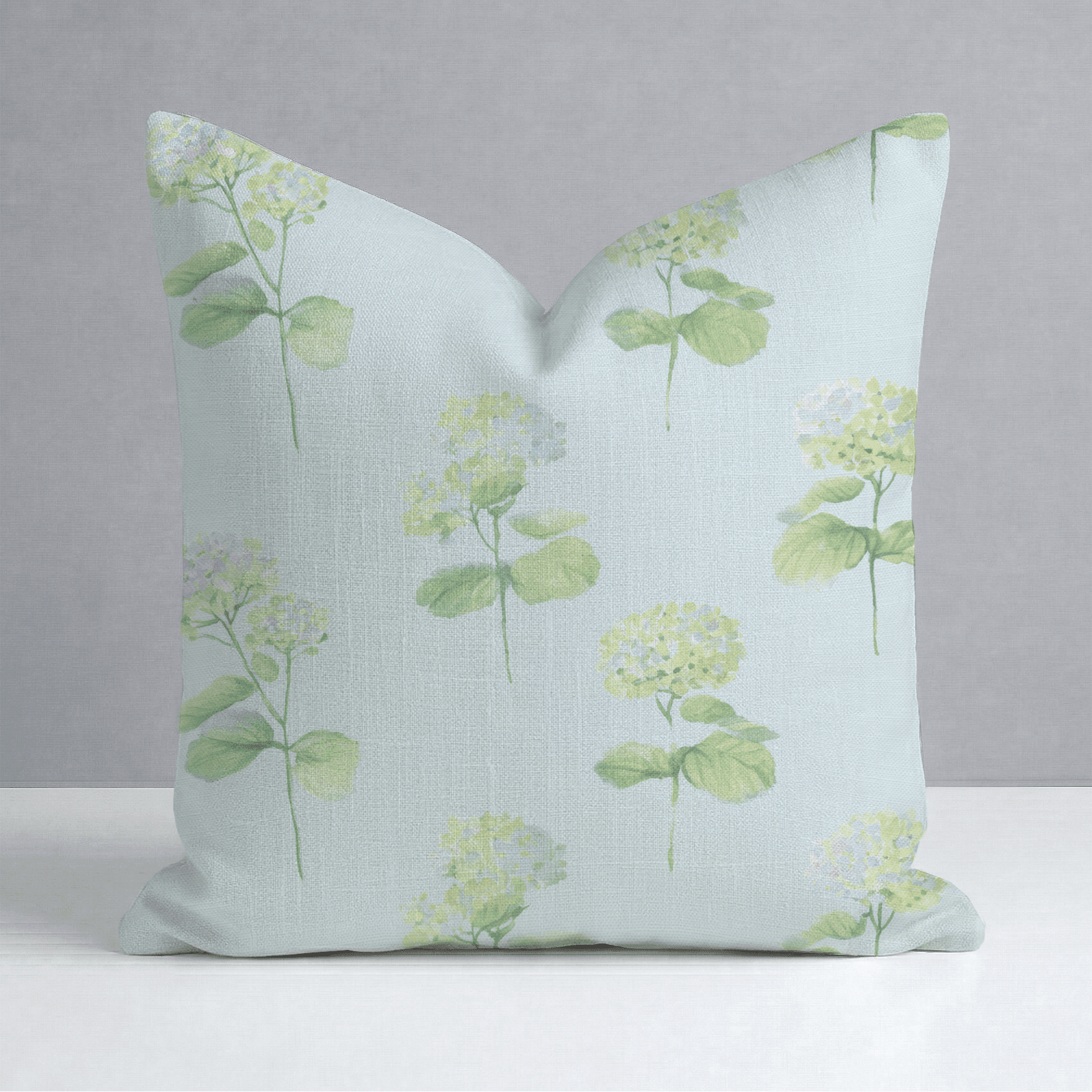 Glacial Ice Flowers Throw Pillow - Benton Lane Home - Lemon Park