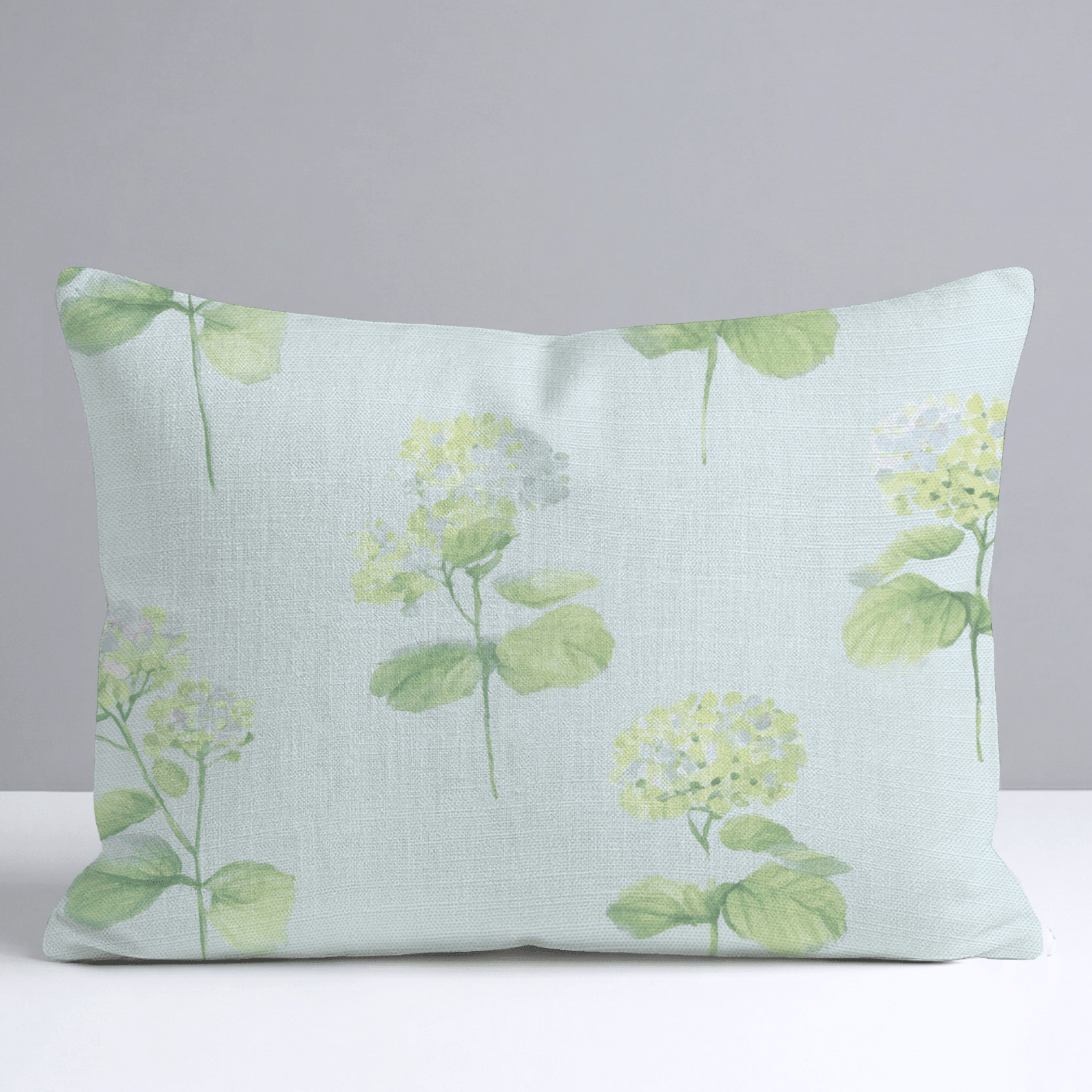 Glacial Ice Flowers Throw Pillow - Benton Lane Home - Lemon Park