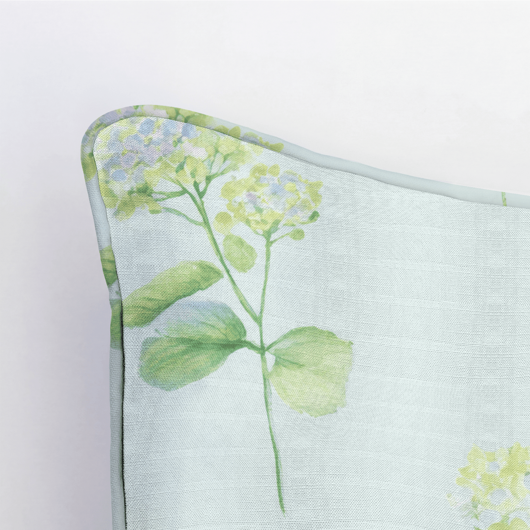 Glacial Ice Flowers Throw Pillow - Benton Lane Home - Lemon Park