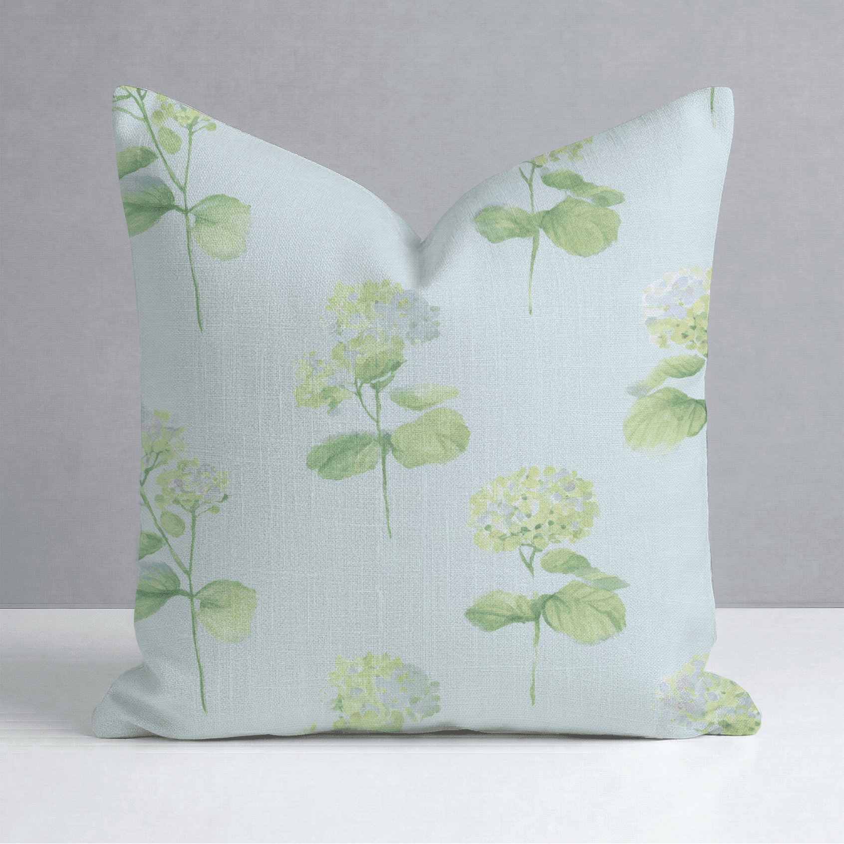 Glacial Ice Flowers Throw Pillow - Benton Lane Home - Lemon Park